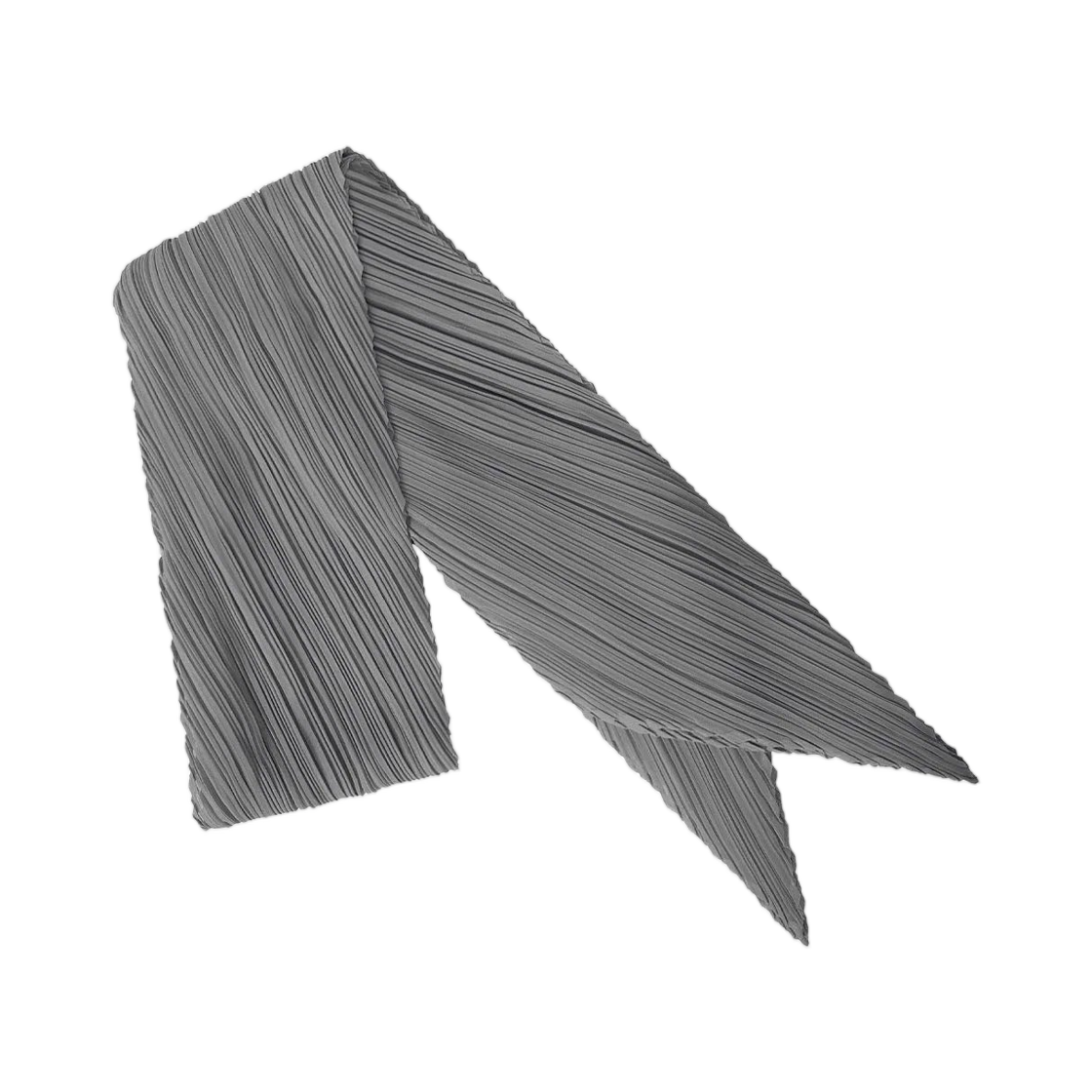 PP15-AD001-12 (W) Pleats Please Issey Miyake Basic Scarf Gray