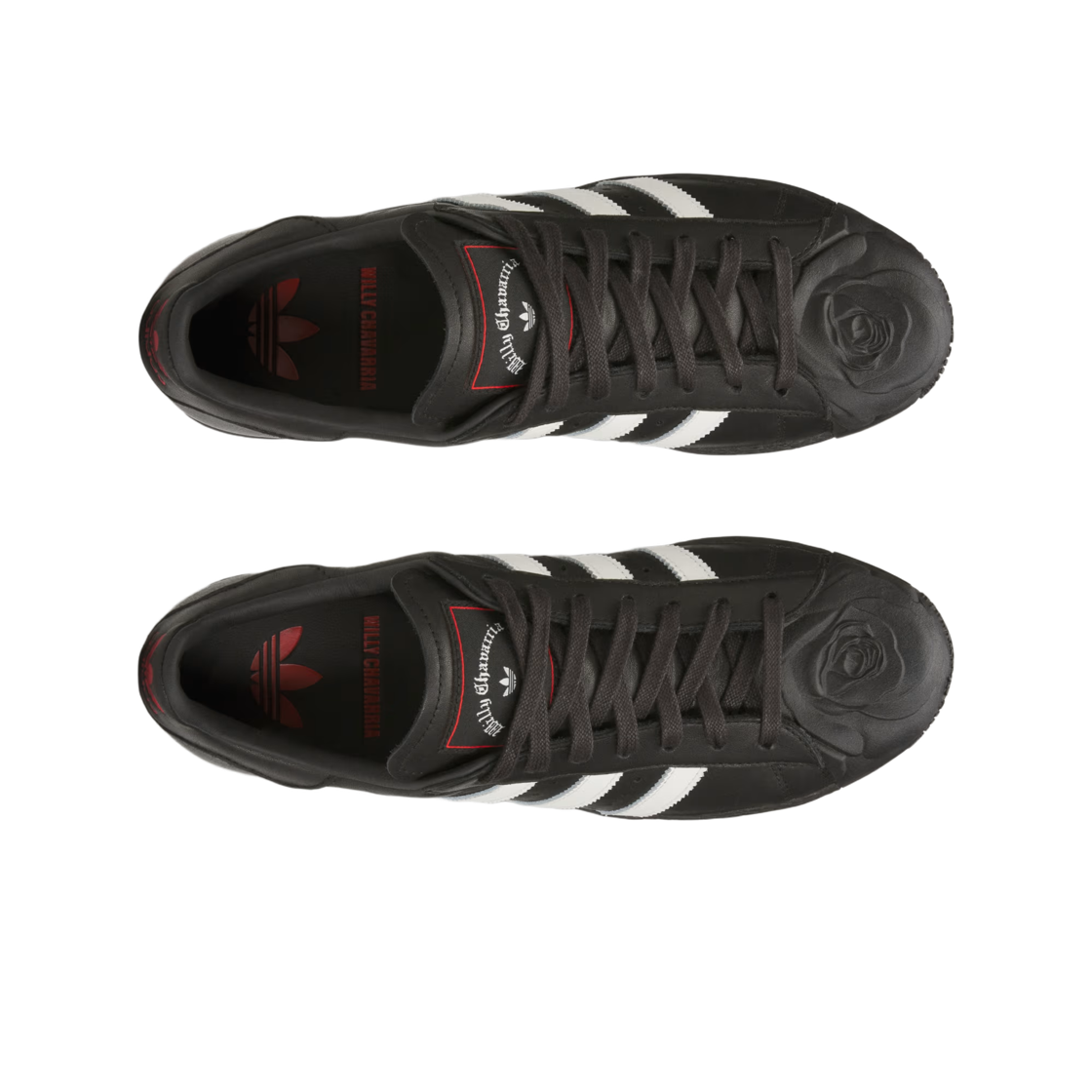 아디다스 x 윌리 차바리아 슈퍼스타 코어 블랙 오프 화이트(Adidas x Willy Chavarria Superstar Core Black Off White) - 2