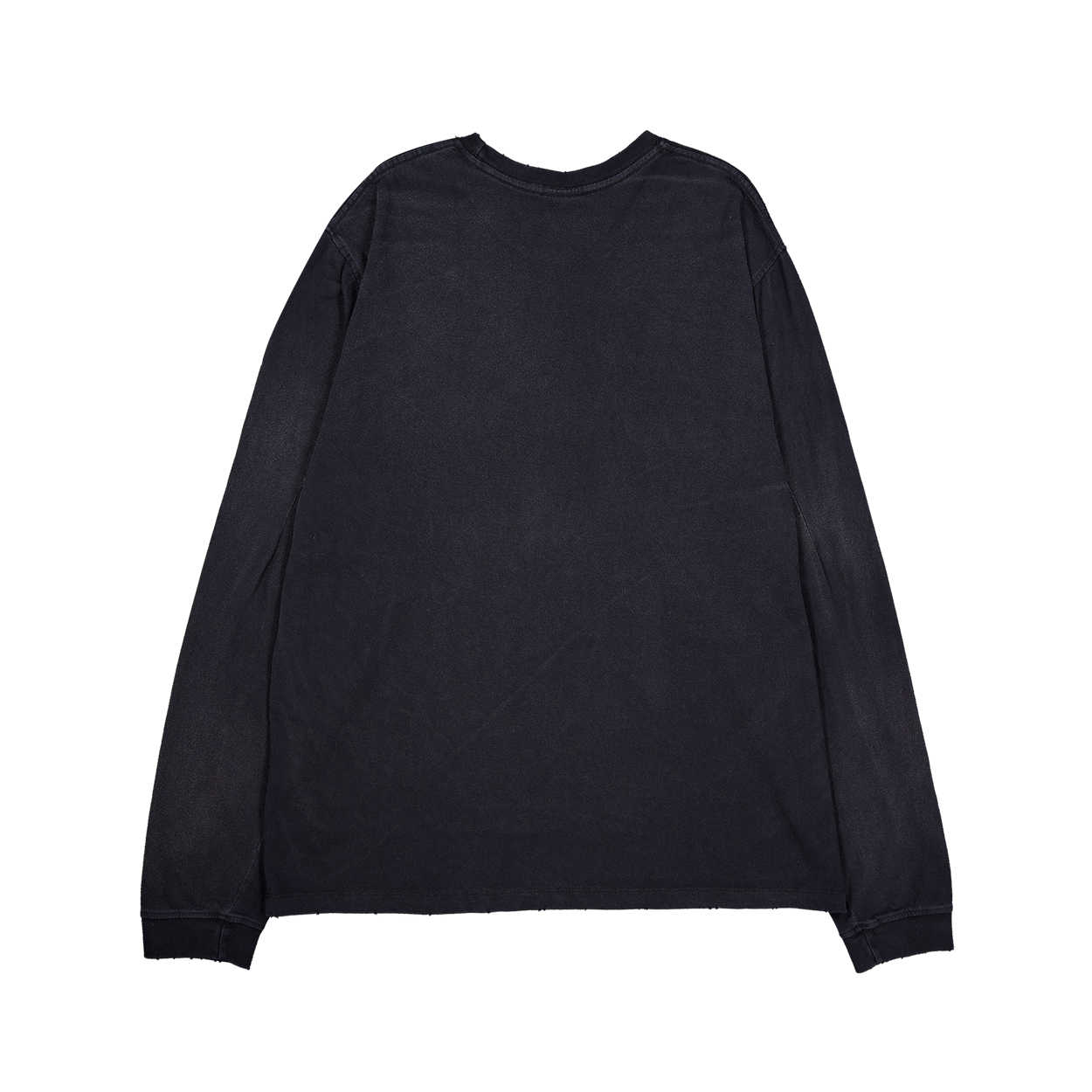언더마이카 무.165 클래식 로고 워시드 포켓 롱 슬리브 블랙(Undermycar Mu.165 Classic Logo Washed Pocket Long Sleeve Black) - 2