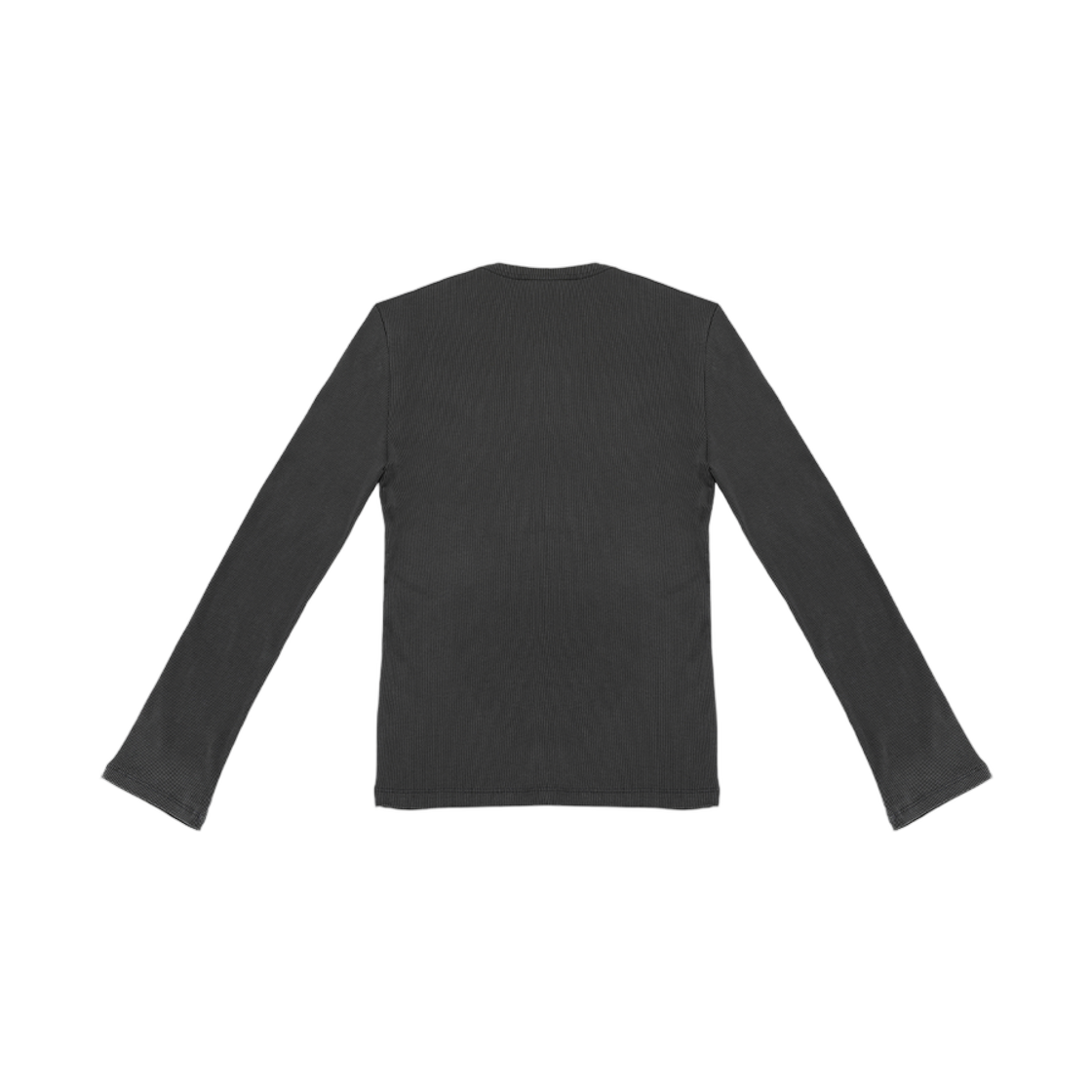 엠제이디 슬림핏 핑거홀 헨리넥 롱슬리브 차콜(MJD Slim-Fit Fingerhole Henry Neck Long Sleeve Charcol) - 2