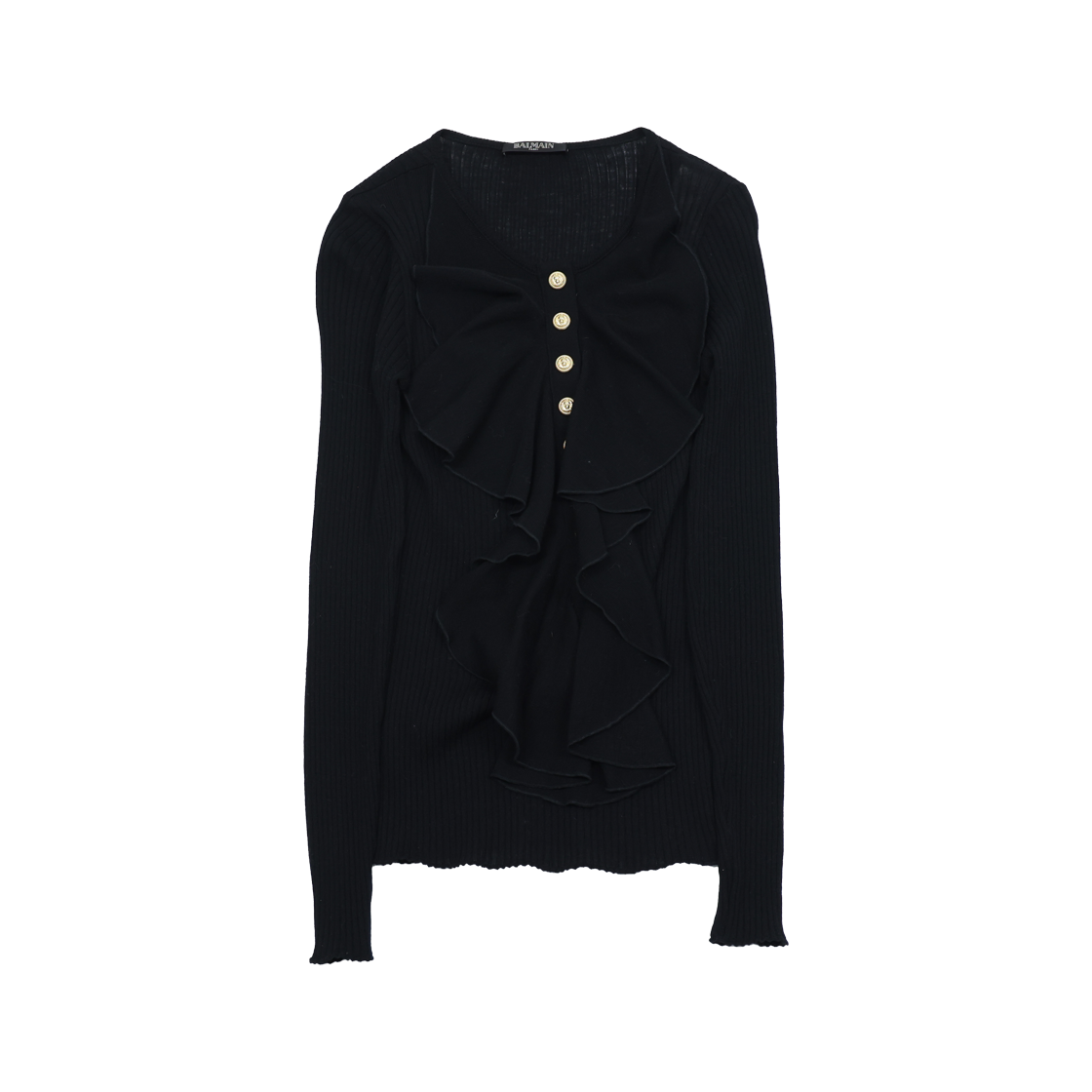 발망 니트 블랙(Balmain Black Knit)