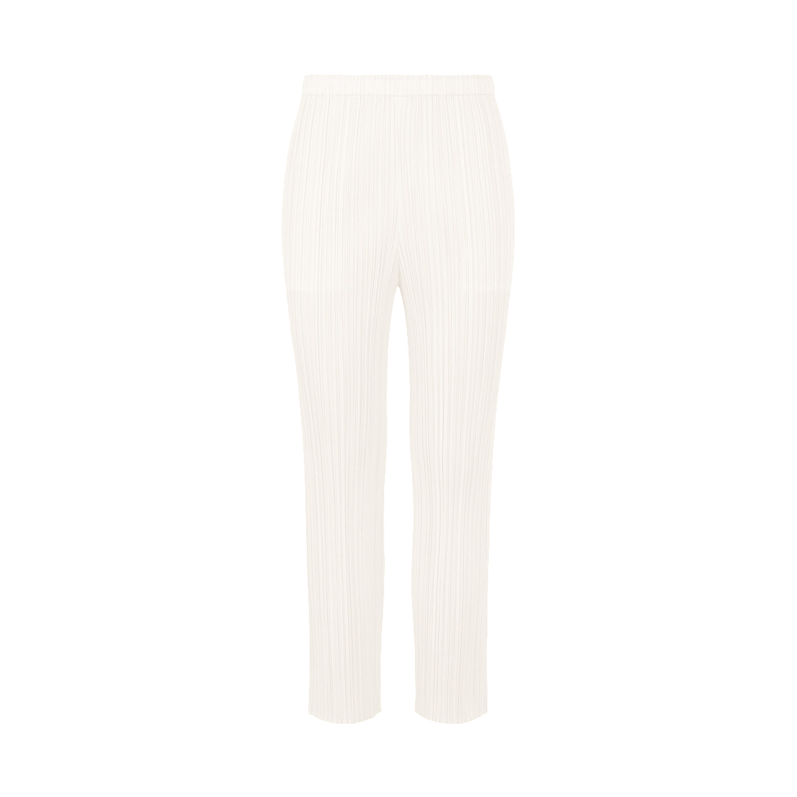 PP61-JF124-1 (W) Pleats Please Issey Miyake Monthly Colors February Pants White