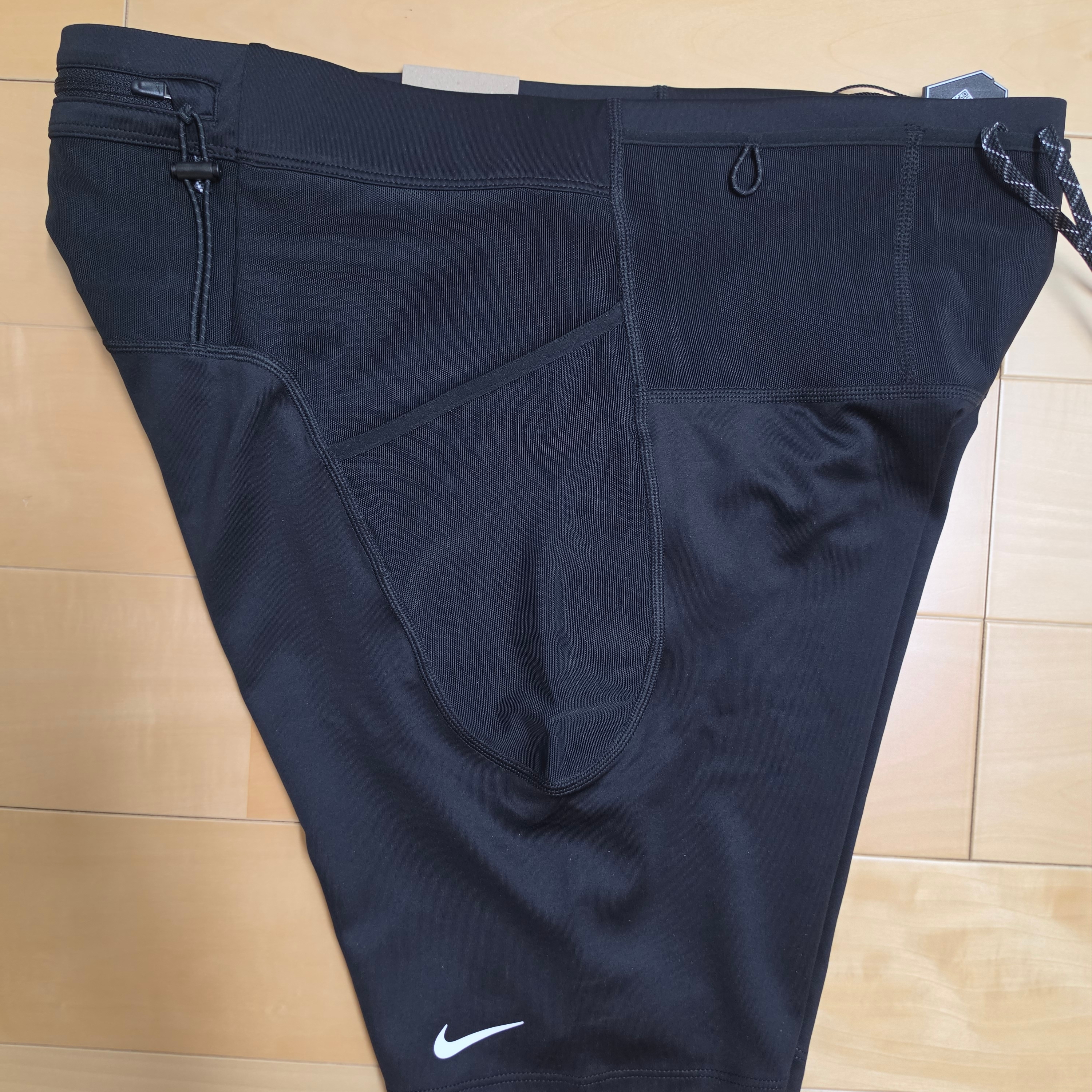Nike ACG Lava Loops Dri-Fit ADV Half Trail Running Tights Black Summit White - Asia 착용 스타일 - 2