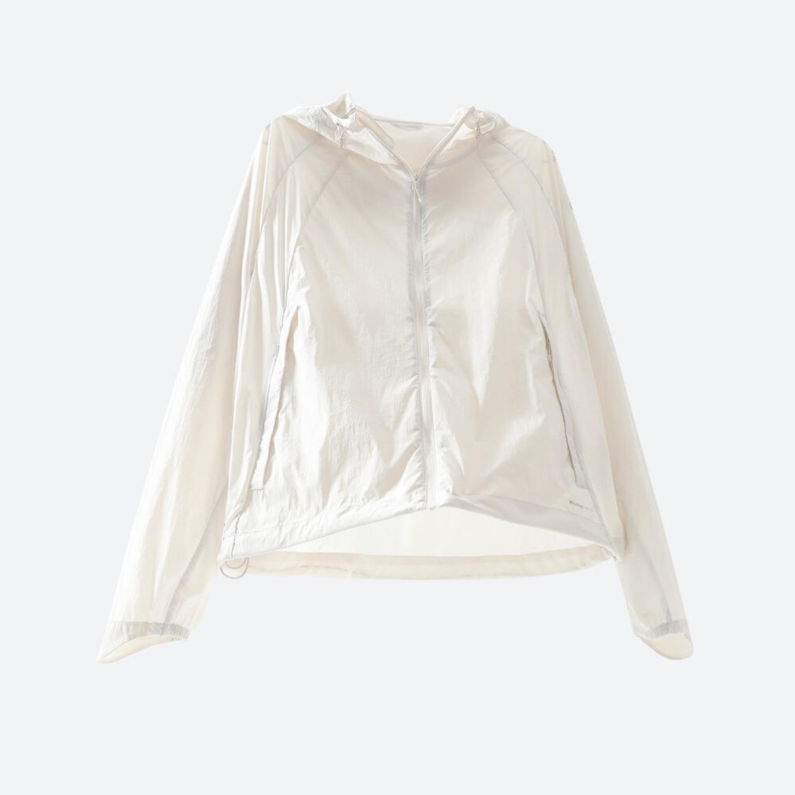 데카트론 여성 등산 바람막이 재킷 헬륨 500 펄 베이지(DECATHLON Women's Hiking Windbreaker Jacket Helium 500 Pearl Beige) - 4
