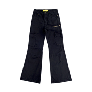 MAINBOOTH Cargo Bootcut Pants BLACK