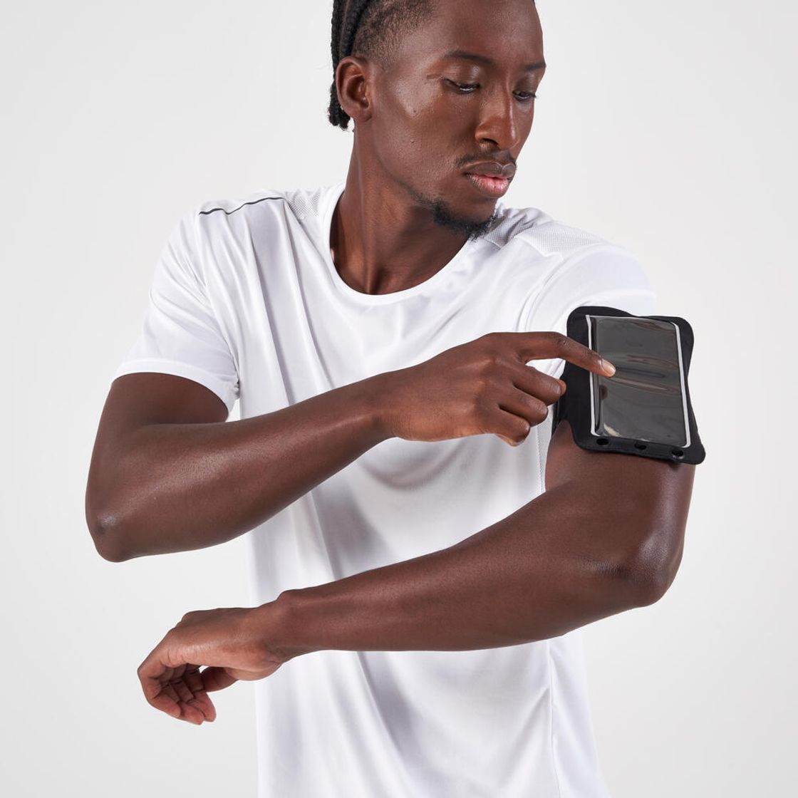 데카트론 러닝 스마트폰 암밴드 V3 스모크 블랙(DECATHLON Running Smartphone Armband V3 Smoked Black) - 8