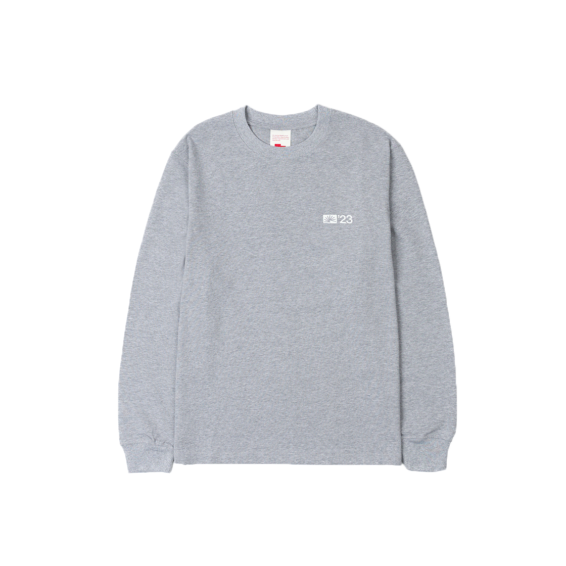 ODE-HO-135-BG Berlin Photobook Distribution 002 Overview Long Sleeve Tee Grey