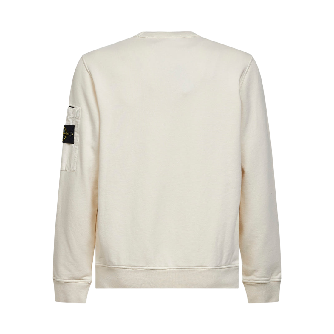 스톤 아일랜드 6100019 코튼 플리스 크루넥 스웨트셔츠 아이보리 - 26SS(Stone Island 6100019 Cotton Fleece Crewneck Sweatshirt Ivory - 26SS) - 2