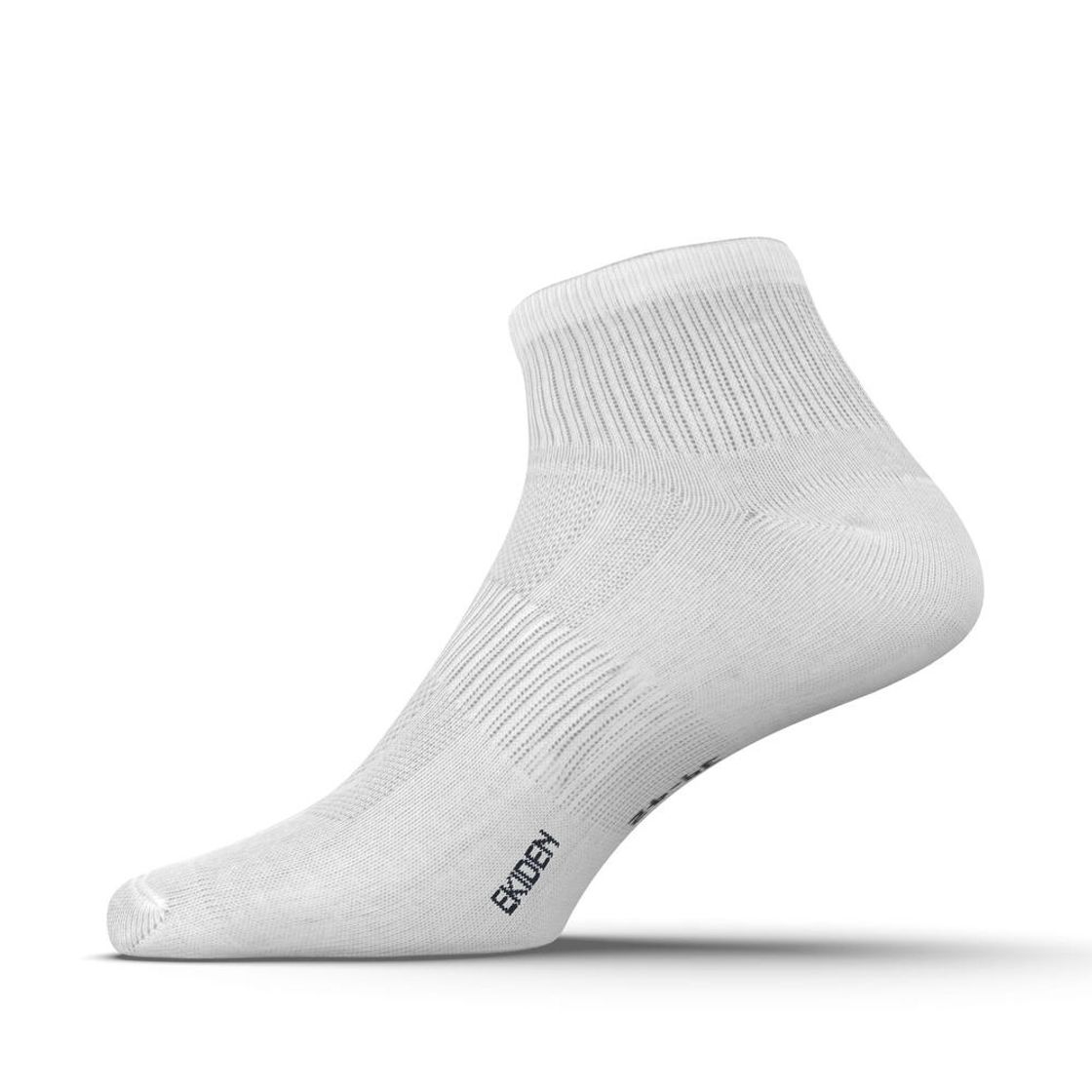 데카트론 러닝 단목 양말 3켤레 런100 울트라 화이트(DECATHLON Running Low Socks 3 Pairs Run 100 Ultra White) - 5