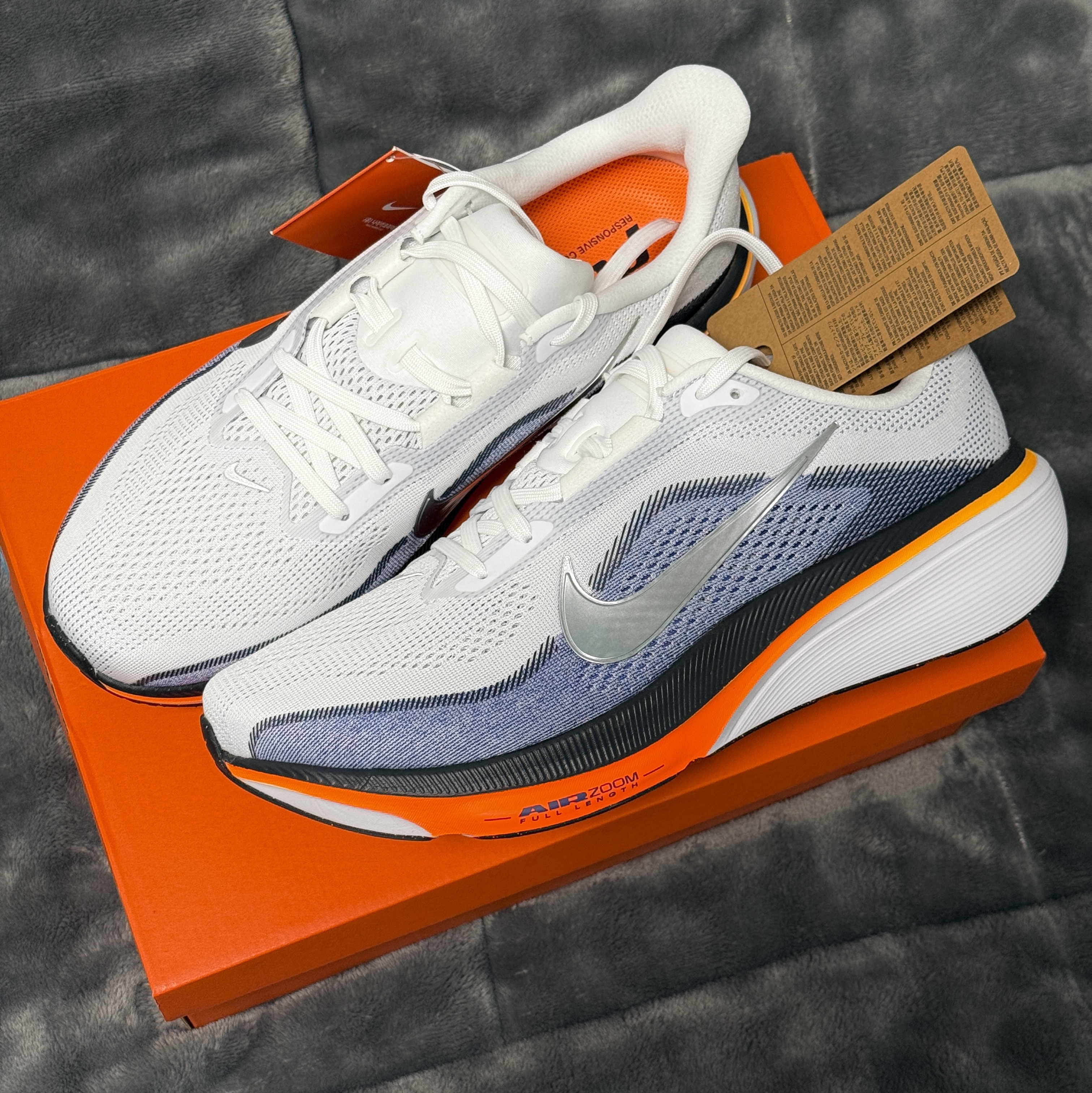 Nike Air Zoom Pegasus 42 White Lapis 착용 스타일 - 6