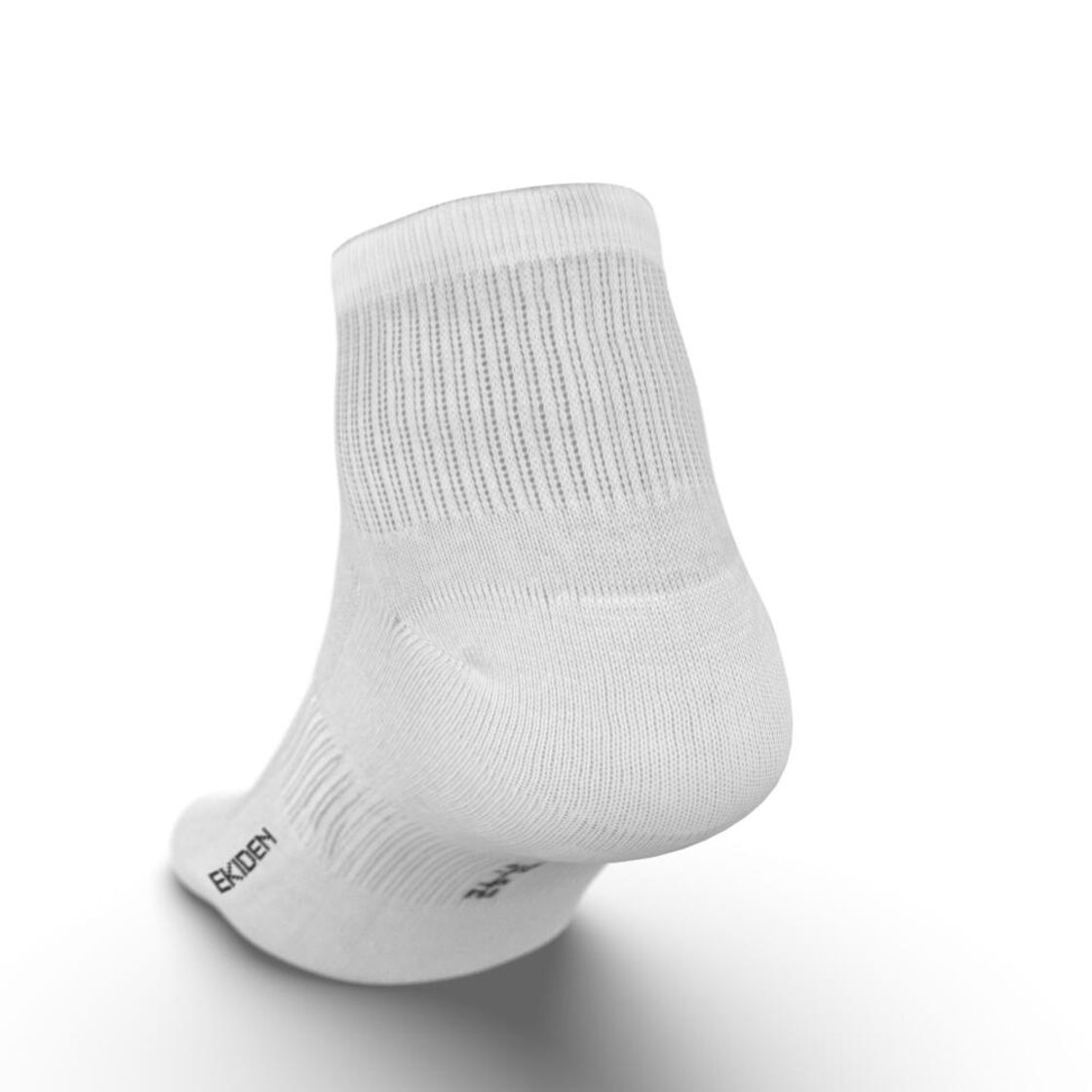데카트론 러닝 단목 양말 3켤레 런100 울트라 화이트(DECATHLON Running Low Socks 3 Pairs Run 100 Ultra White) - 6