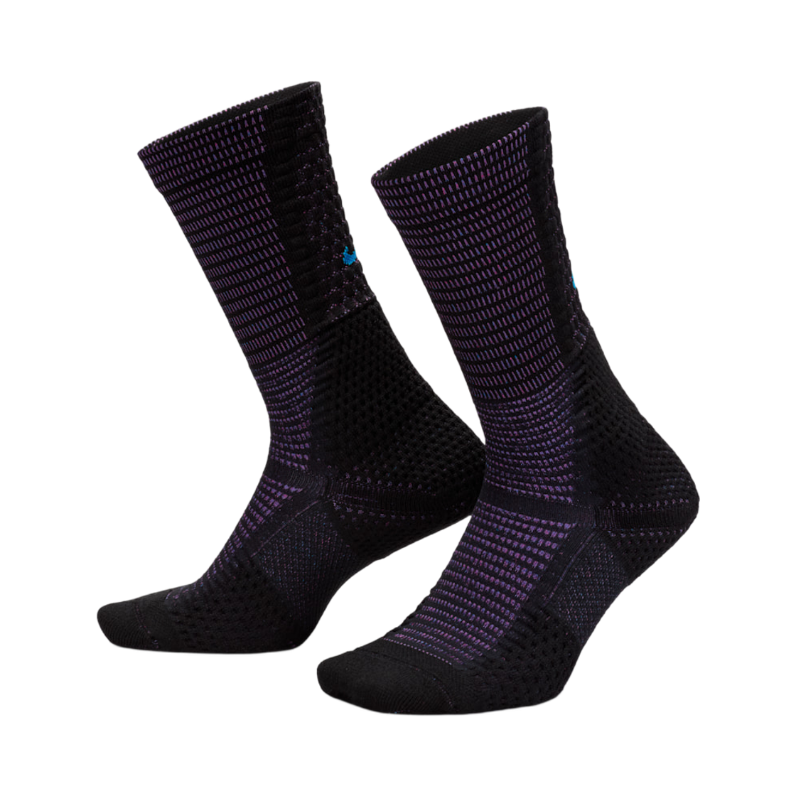 FZ3399-011 Nike Unicorn Dri-Fit ADV Cushioned Crew Socks Black Photo Blue (Korean Ver.)