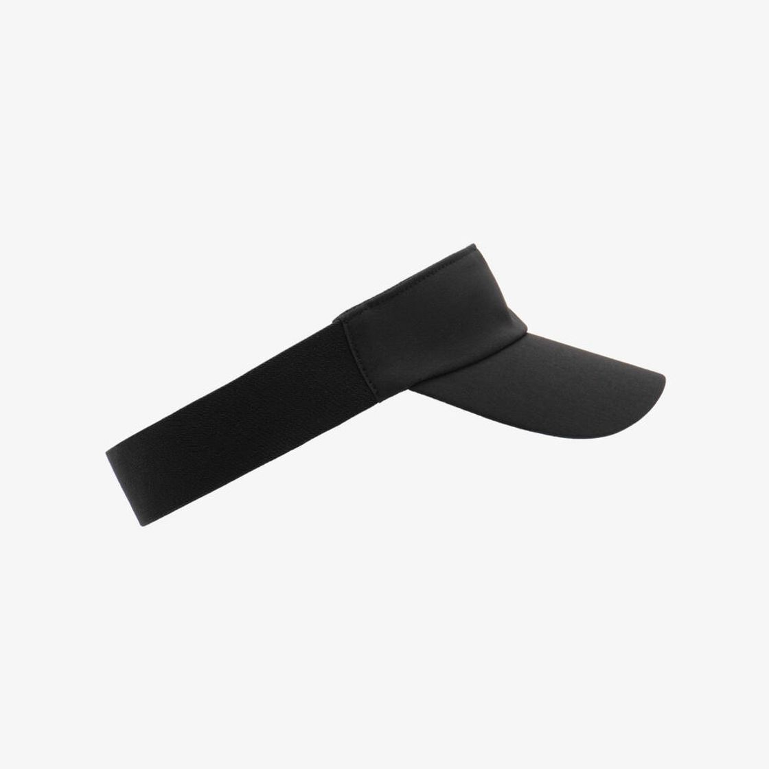 데카트론 러닝 바이저 선캡 모자 V2 스모크 블랙(DECATHLON Running Visor V2 Smoke Black) - 5