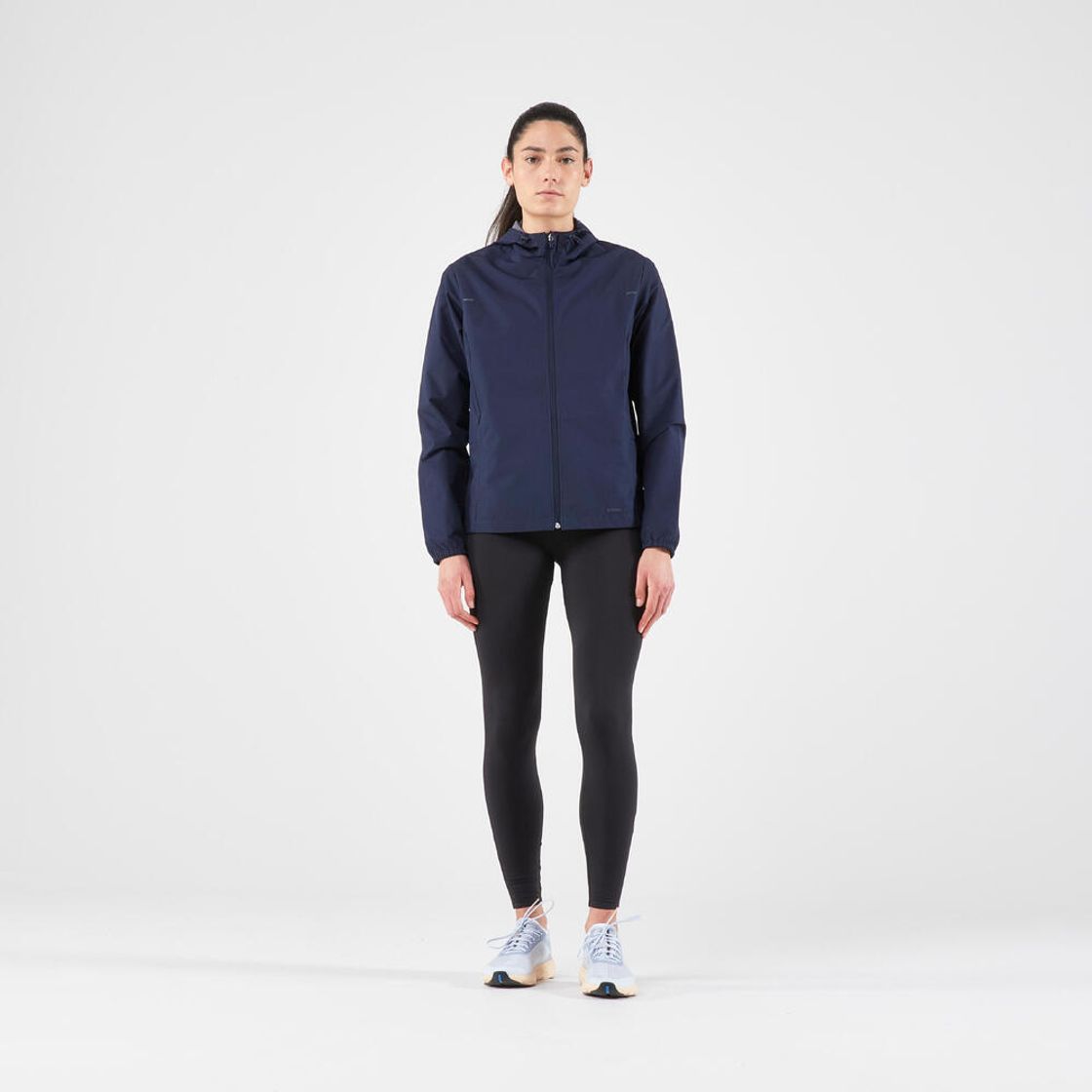 데카트론 여성 러닝 방수 재킷 런 레인 100 아스팔트 블루(DECATHLON Women’s Running Waterproof Jacket Run Rain 100 Asphalt Blue) - 3