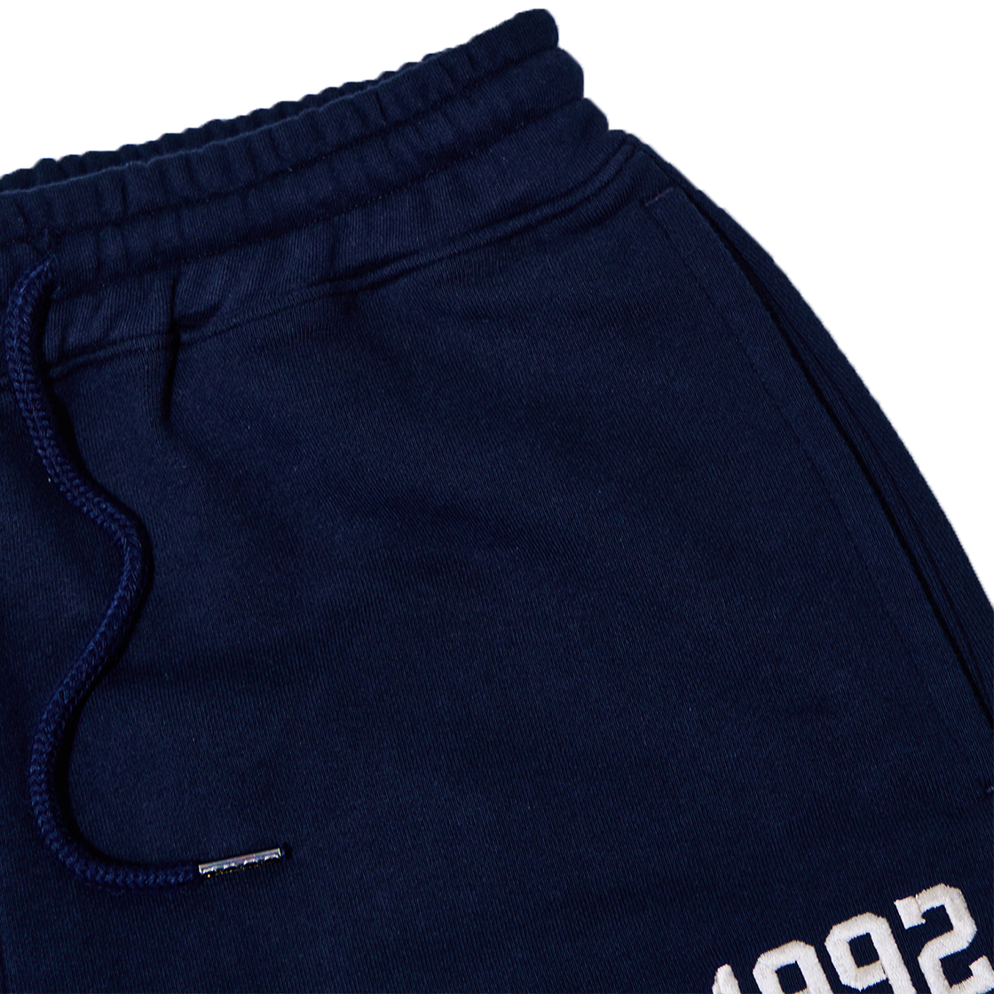 댄꼼마 X 짱구 1992 트레이닝 반바지 (네이비)(DANCOMMA x Crayon Shin-chan 1992 Sweat Shorts (Navy)) - 3