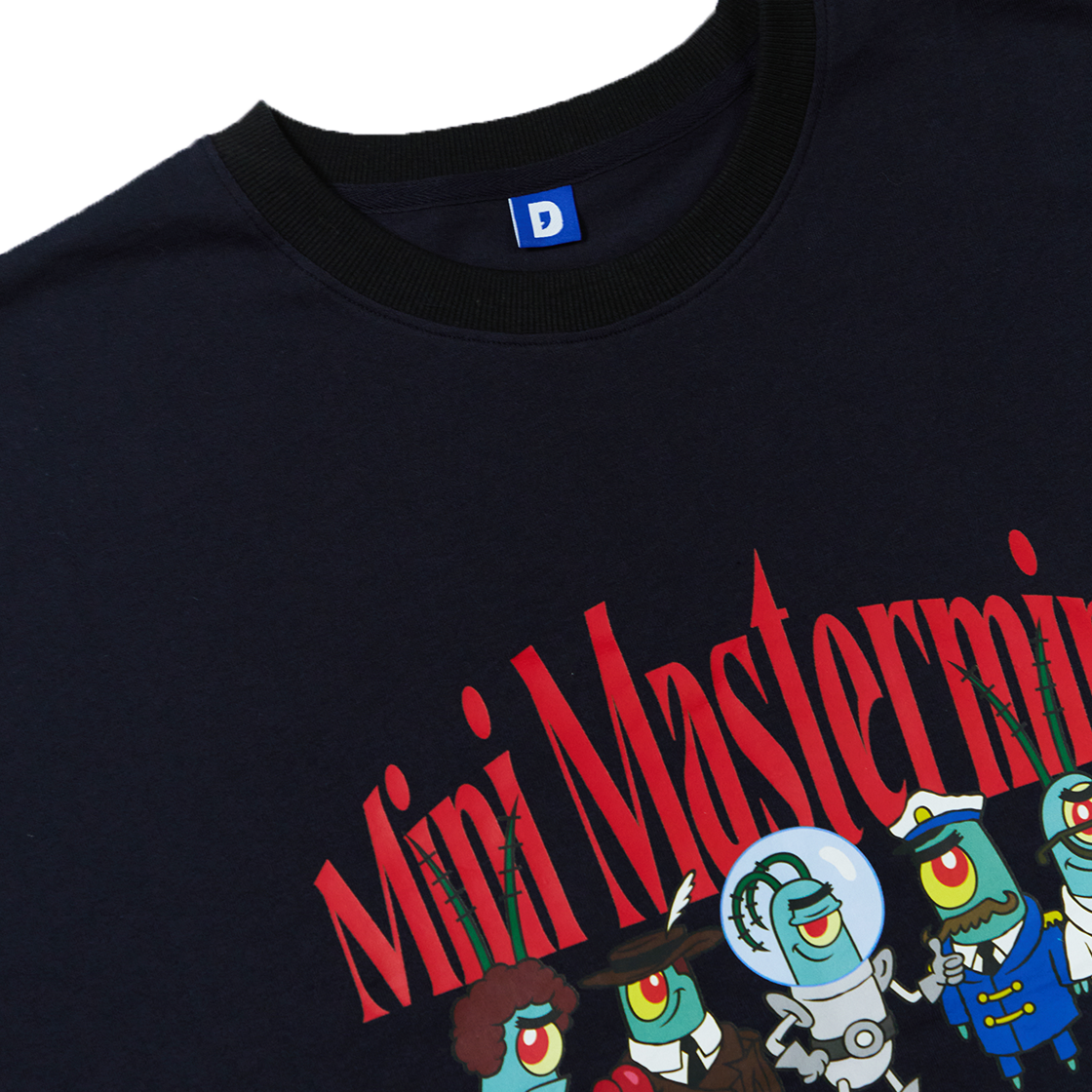 댄꼼마 x 스폰지밥 침략자 플랑크톤 반팔 티셔츠(DANCOMMA x SpongeBob SquarePants Plankton Invader Graphic Short Sleeve T-Shirt) - 2