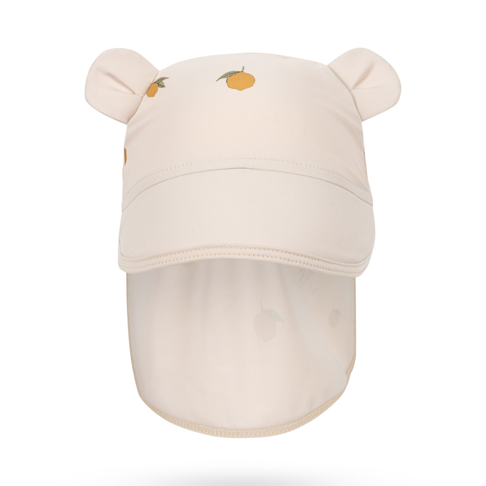 콩제슬래드 애스터 베어 썬햇 레몬(Konges Sløjd Aster Bear Sun Hat Grs Mon Grand Citron) - 2
