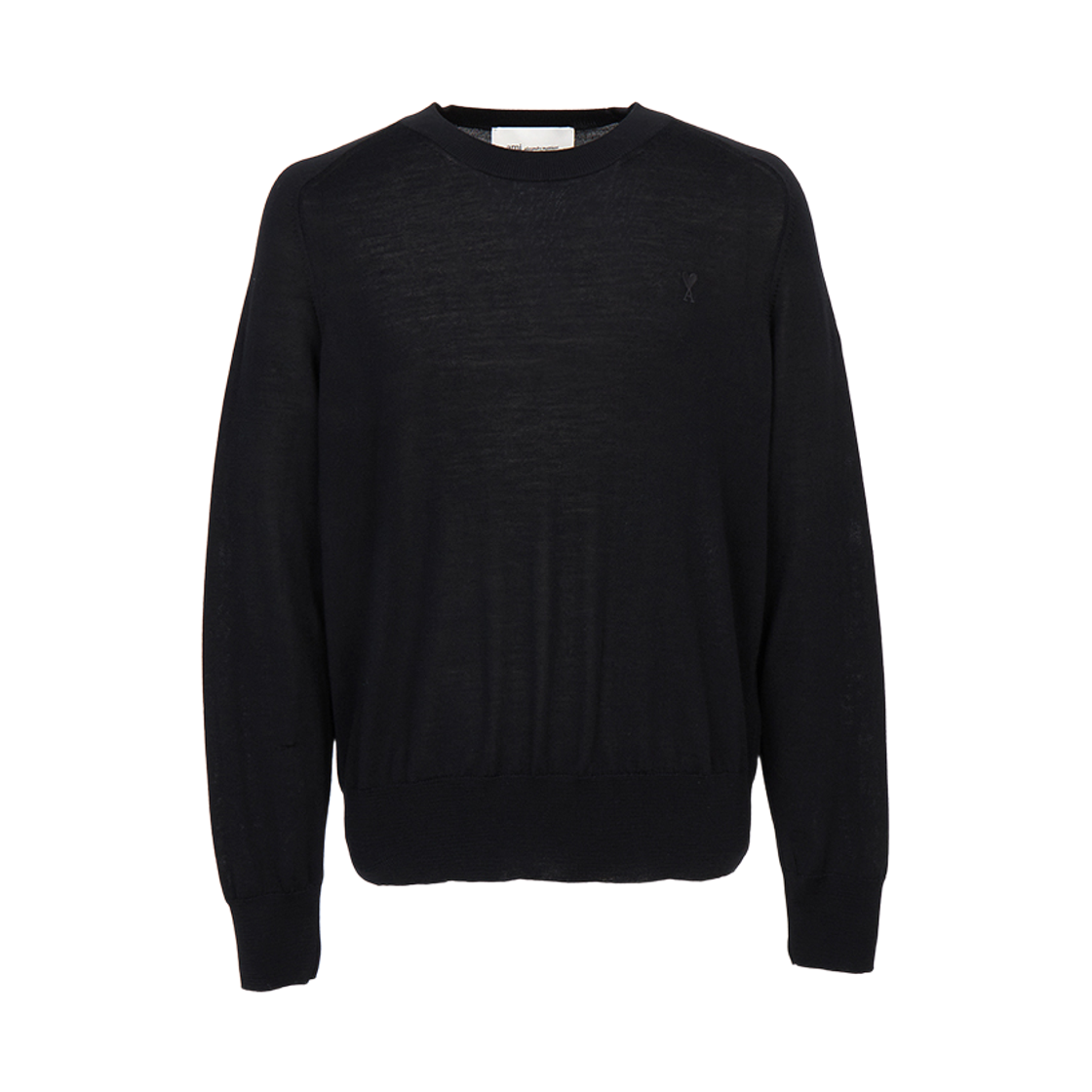 HKS866-KN0039-0180 AMI de Coeur Sweater Black