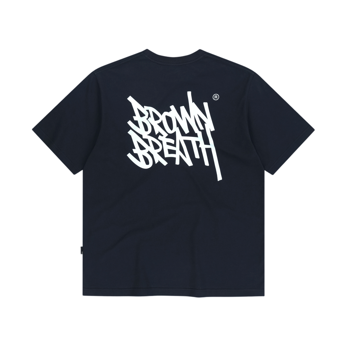 브라운브레스 태그 티셔츠 네이비(Brownbreath Tag T-Shirt Navy)