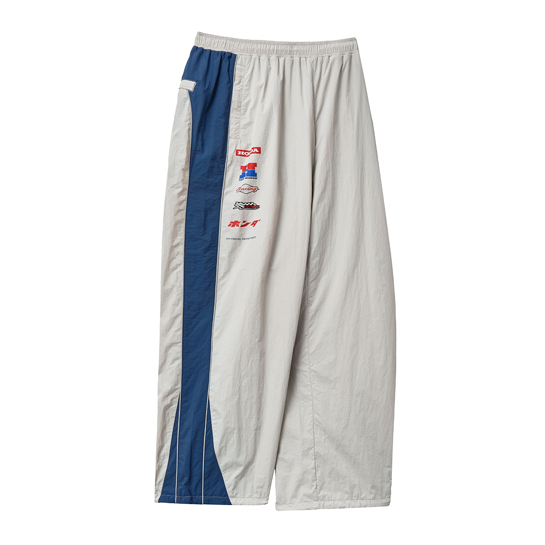 혼다 나일론 멀티 로고 팬츠 화이트(Honda Nylon Multi Logo Pants White)