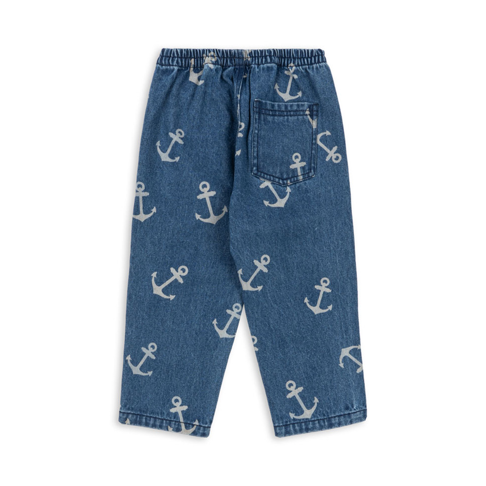 콩제슬래드 마고 데님 팬츠 앵커(Konges Sløjd Magot Pants Gots Anchor Aok) - 2