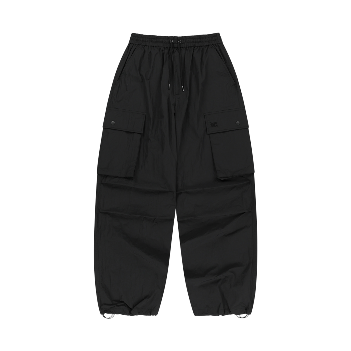 BLSMPLB03BK Brownbreath Nylon Cargo Pants Black