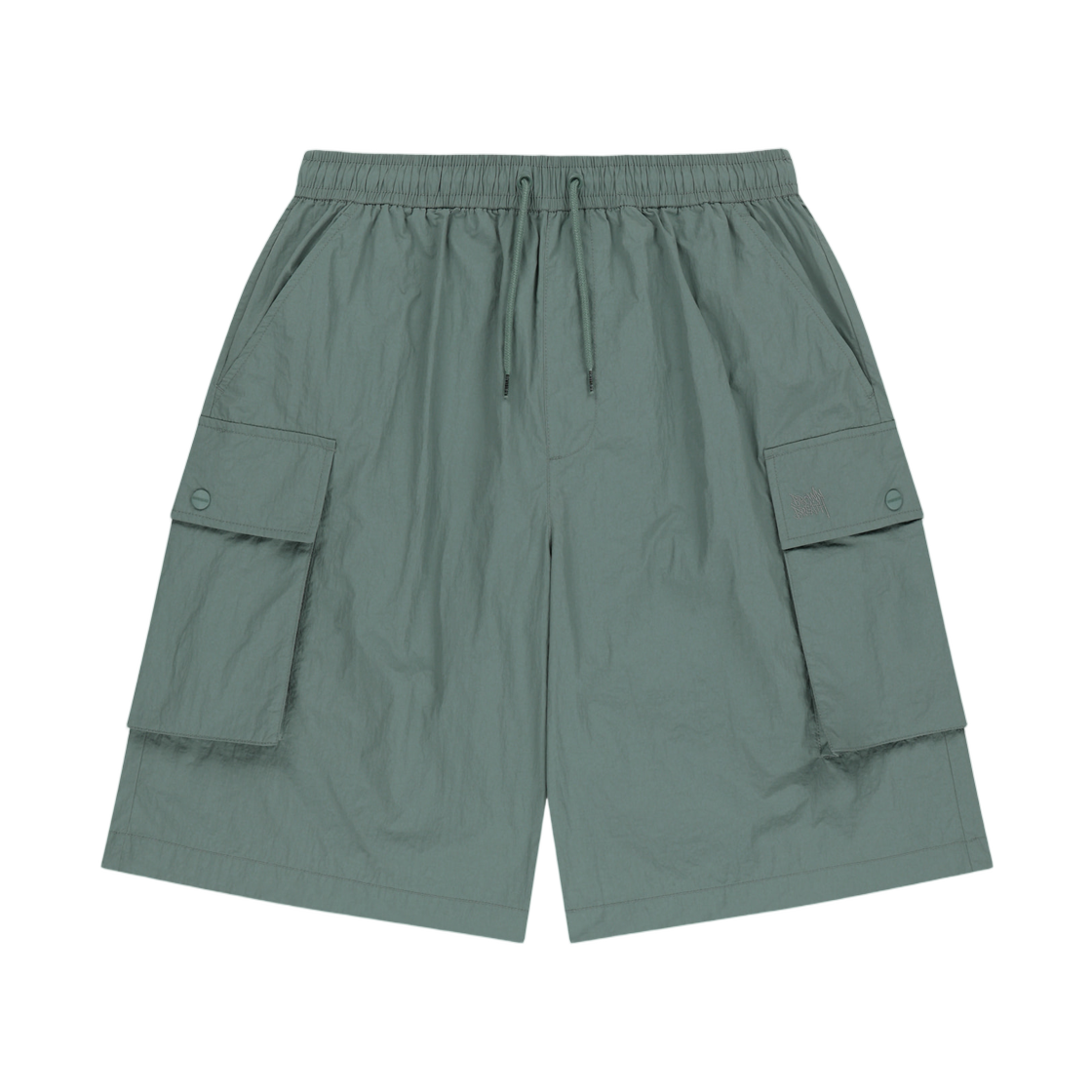 BLMMPSB01MI Brownbreath Tag Nylon Cargo Half Pants Mint