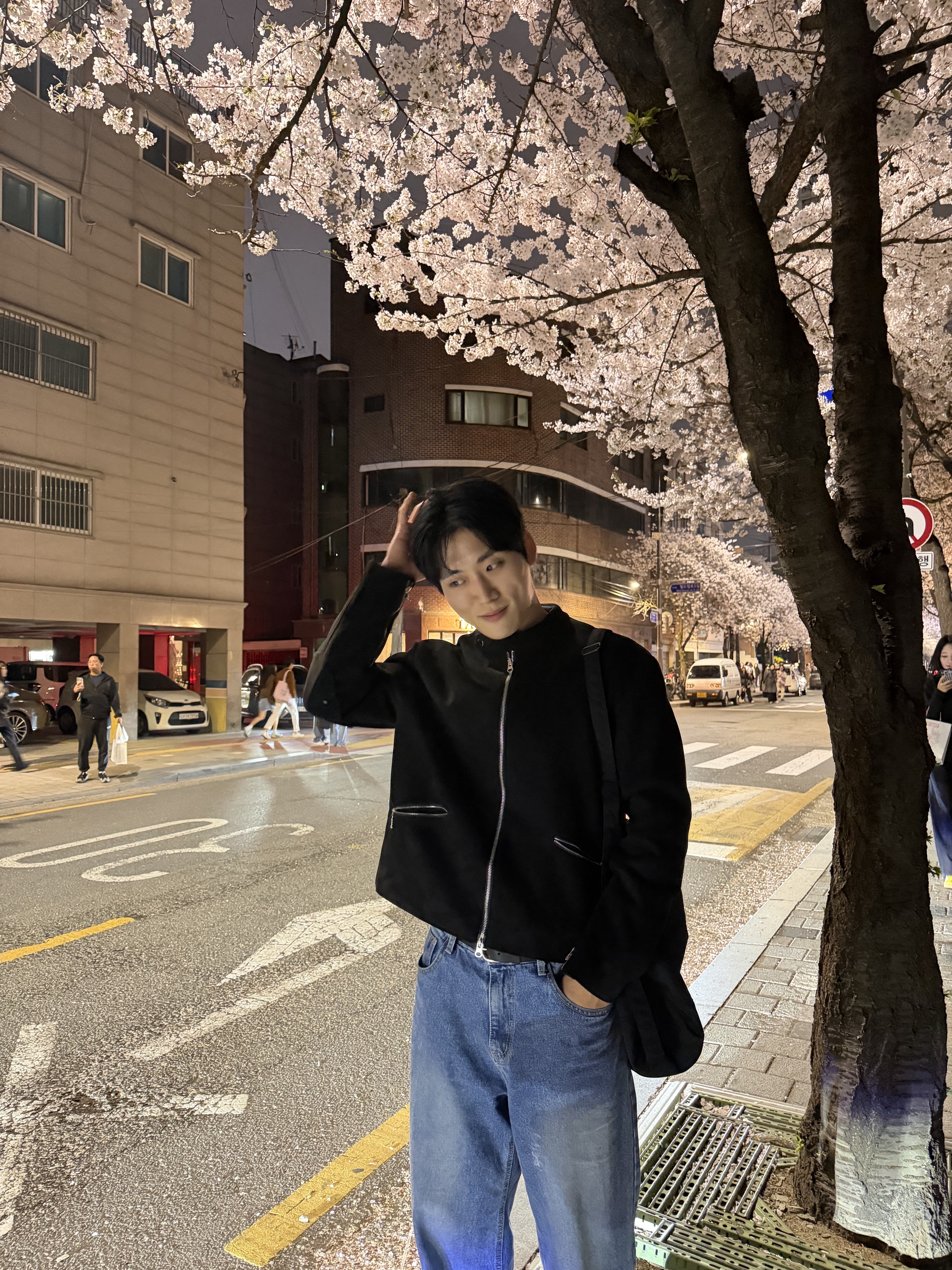 Kinchi Shower - 808 (a) Black 착용 스타일 - 4
