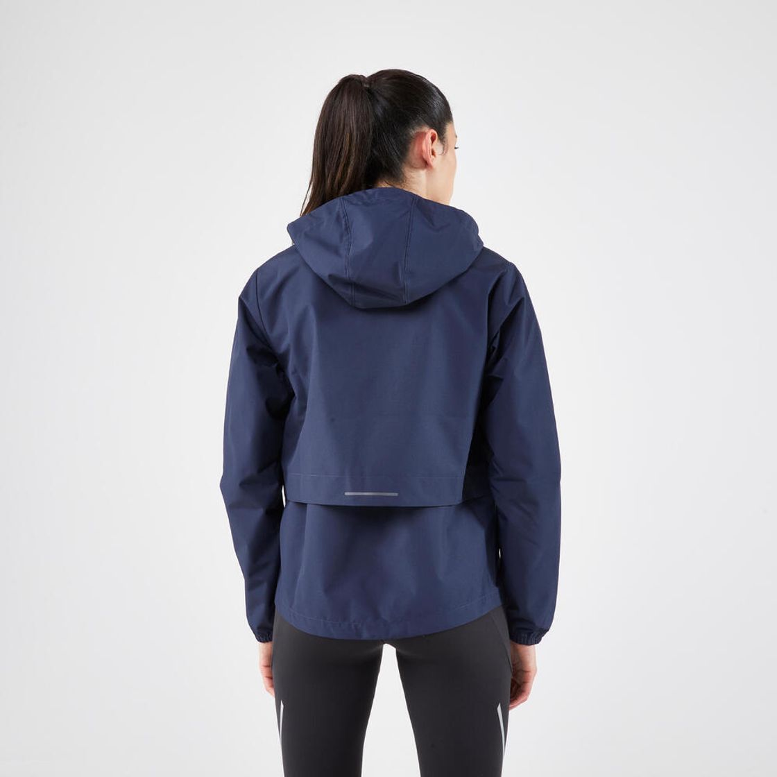 데카트론 여성 러닝 방수 재킷 런 레인 100 아스팔트 블루(DECATHLON Women’s Running Waterproof Jacket Run Rain 100 Asphalt Blue) - 2