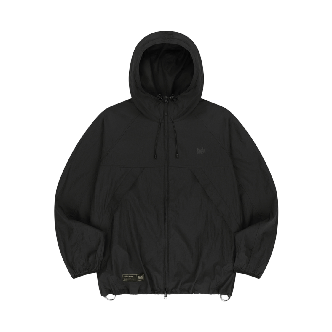 브라운브레스 태그 라이트 윈드브레이커 블랙(Brownbreath Tag Light Windbreaker Black)