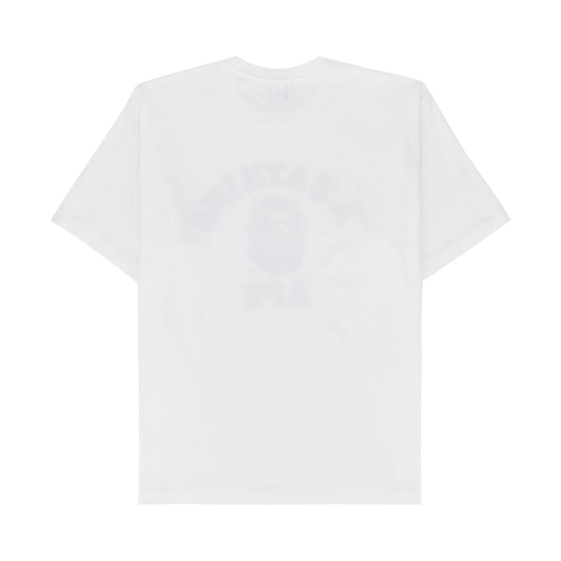 베이프 퍼스트 카모 컬리지 티셔츠 화이트 그린(BAPE 1st Camo College T-Shirt White Green) - 2