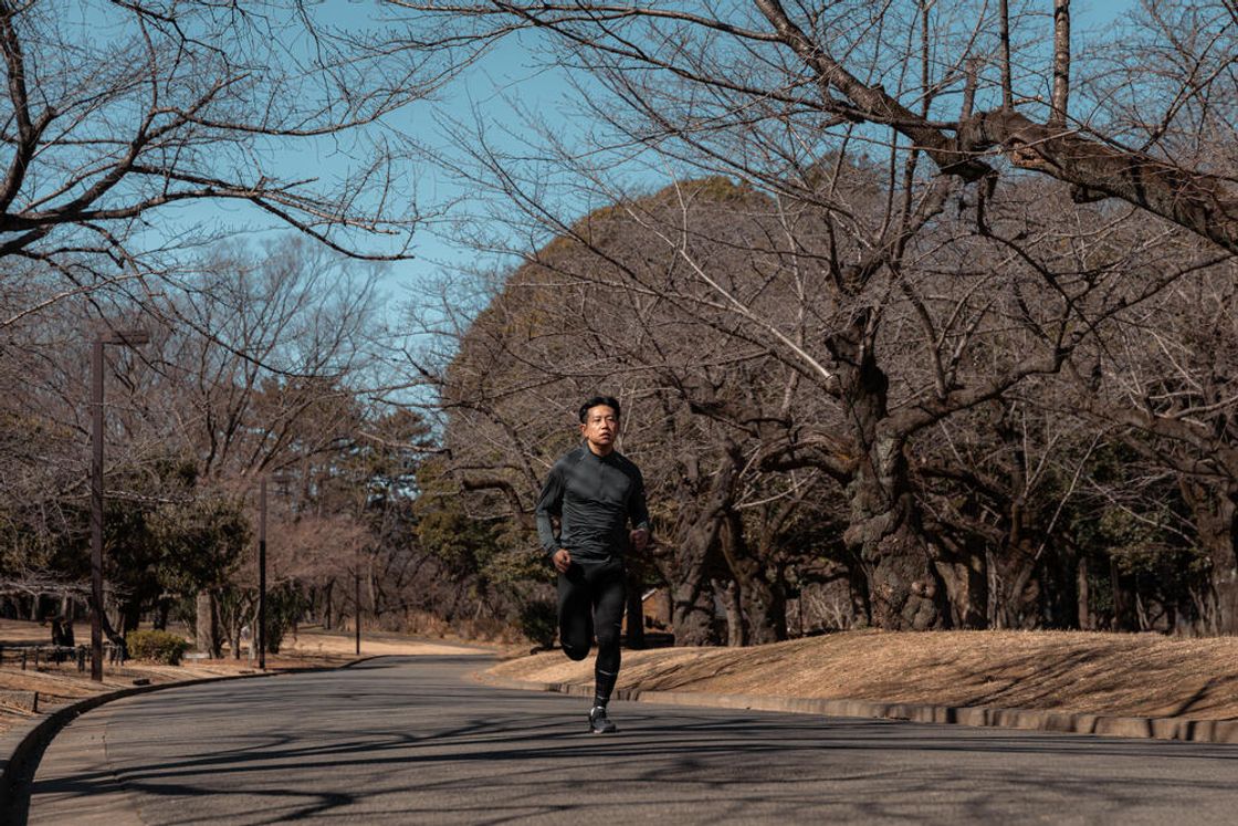 데카트론 남성 하프집 러닝 긴팔 티 런 드라이 500 스모크 그린(DECATHLON Men’s Half-Zip Running Long-Sleeved T-Shirt Run Dry 500 Smoke Green) - 9