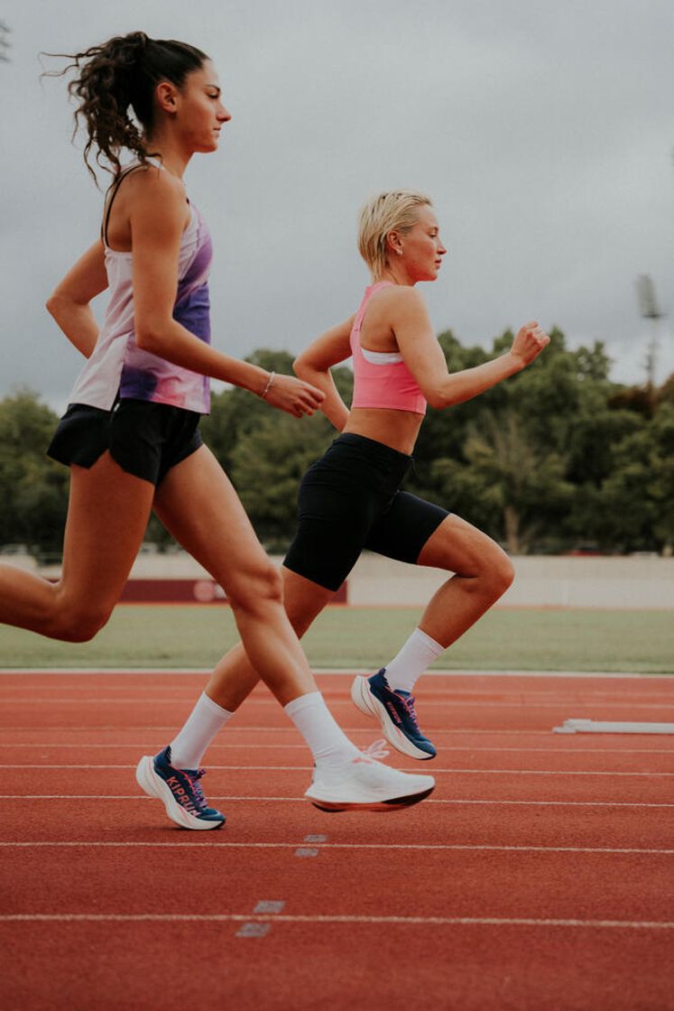 데카트론 여성 3인치 러닝 경량 쇼츠 런 900 브리프 내장 아스팔트 블루(DECATHLON Women’s 3-inch Running Lightweight Shorts Run 900 With Briefs Asphalt Blue) - 10