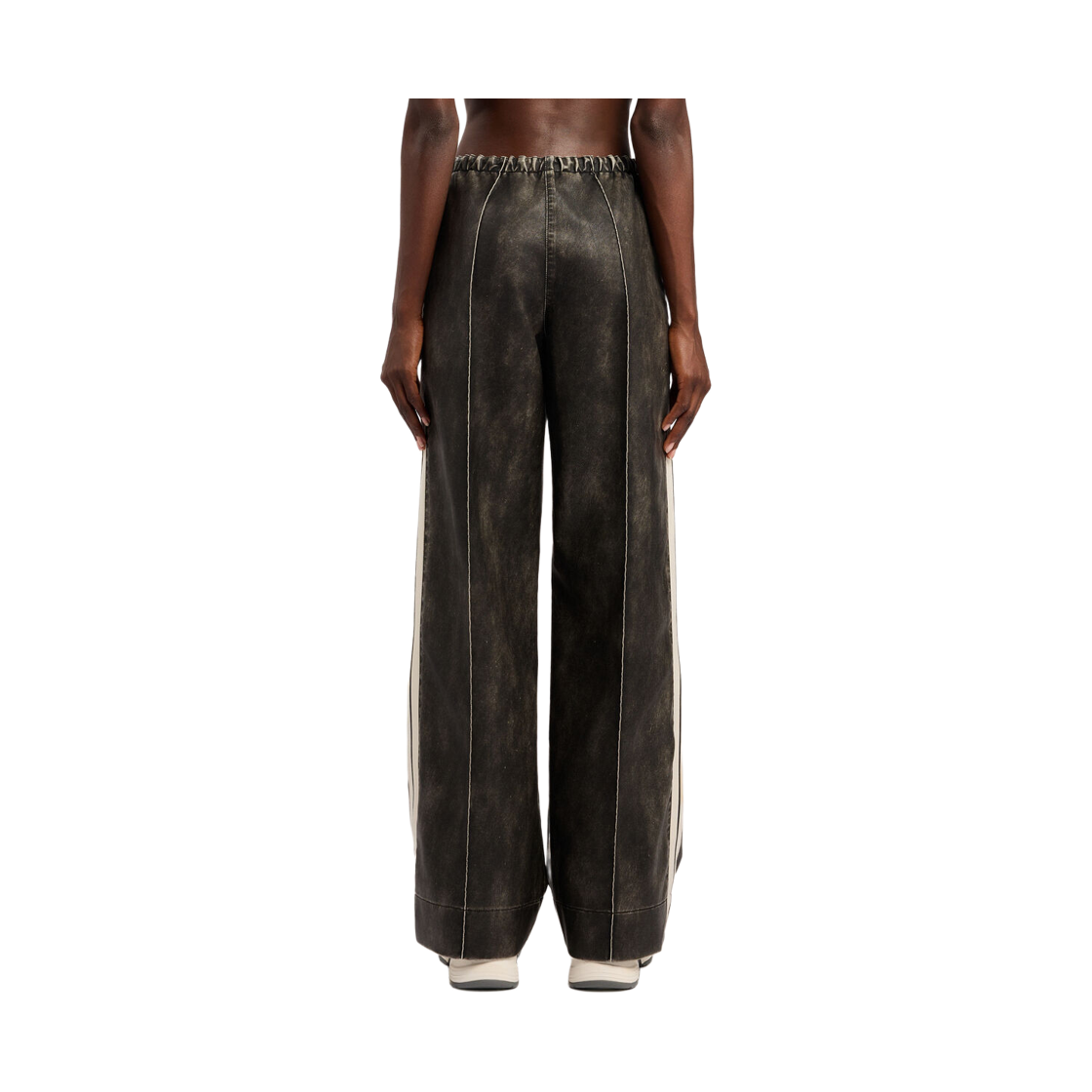 팜엔젤스 클래식 로고 레아 트랙 팬츠 - 빈티지 블랙 토푸(Palm Angels Classic Logo Lea Track Pant - Vintage Black Tofu) - 4