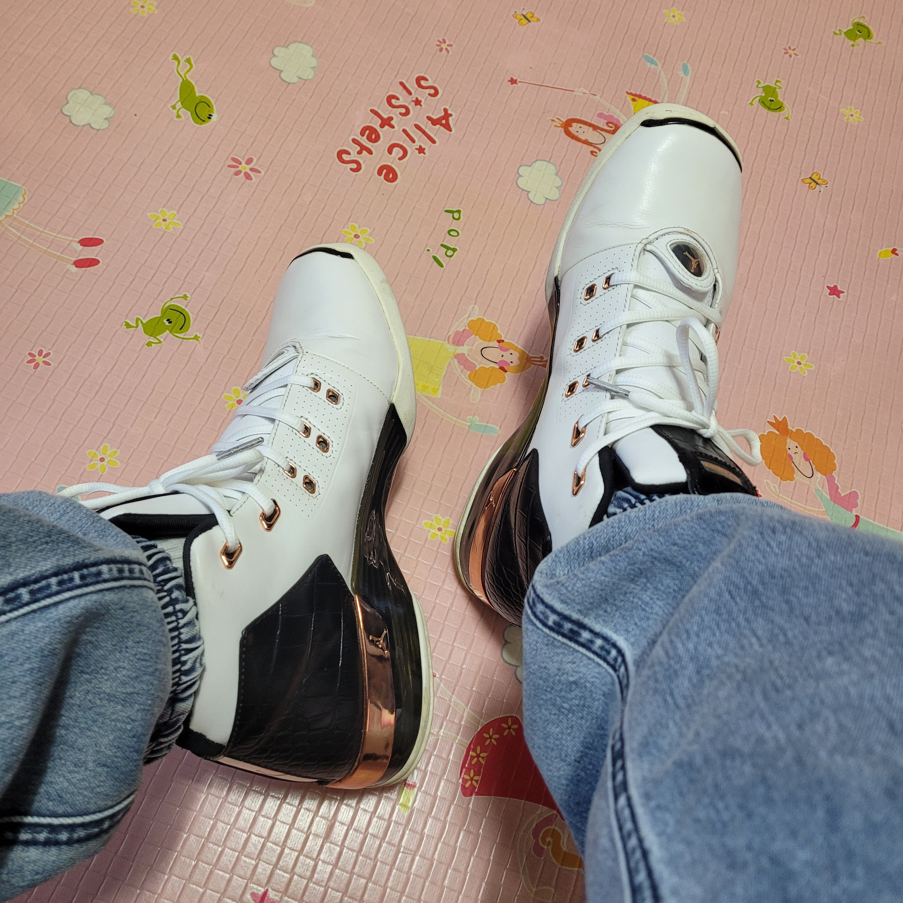 Jordan 17 Retro Copper 2016 착용 스타일 - 2