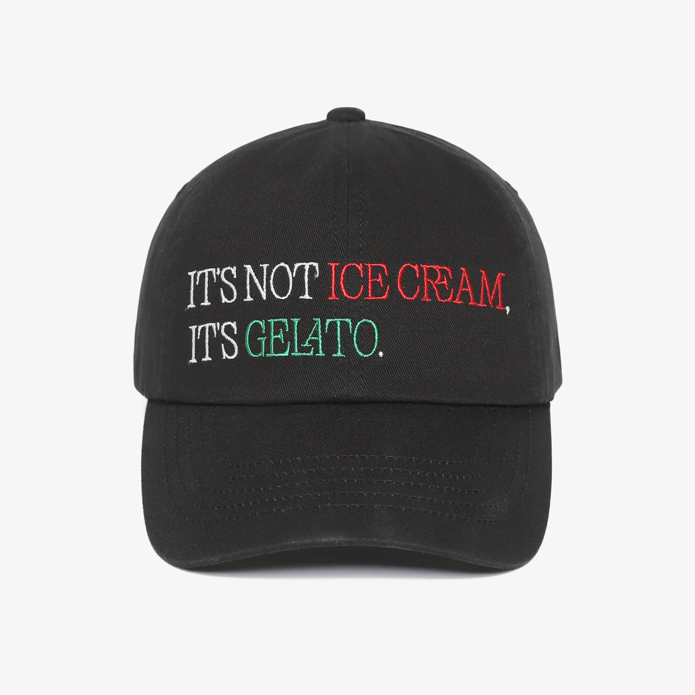 [6% 적립] 휠라 HERITAGE COLLECTION 젤라또 볼캡 블랙([6% 적립] FILA HERITAGE COLLECTION Gelato Ball Cap Black) - 3