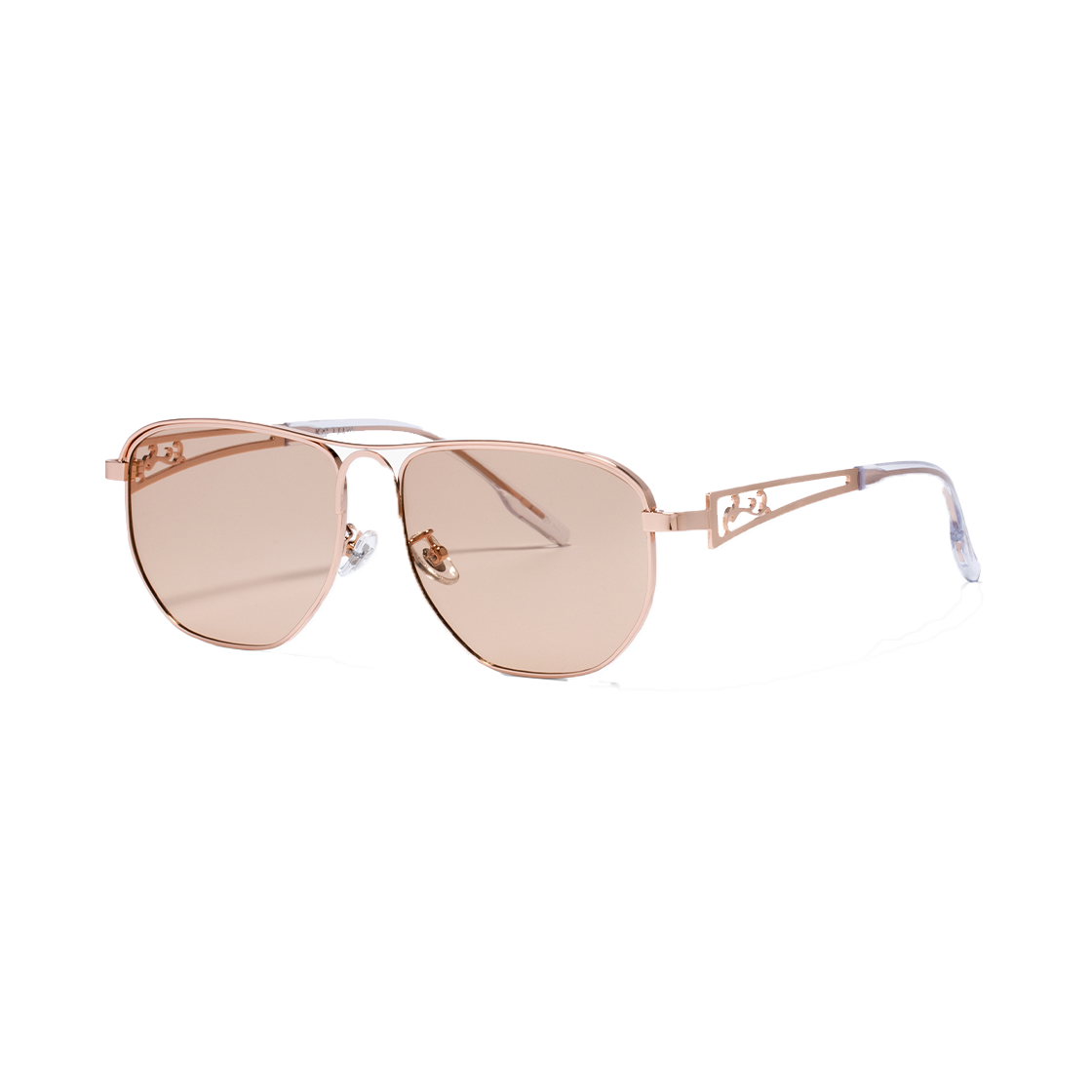 리끌로우 스테인리스 베일 선글라스 로즈브라운(RELCOW Stainless Veil Sunglass Rose Brown) - 3
