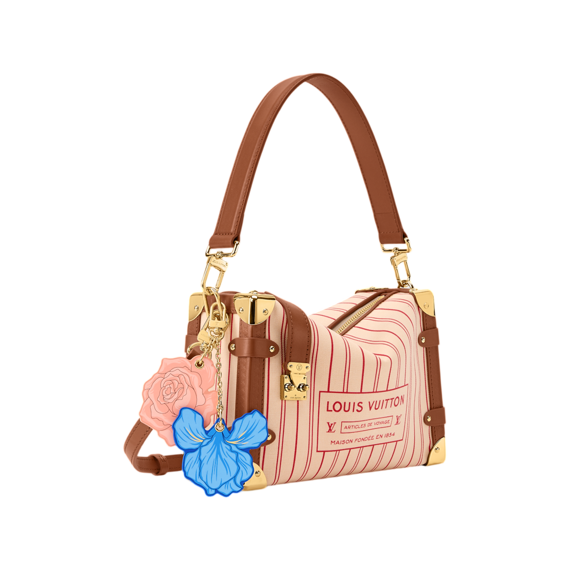 루이비통 사이드 트렁크 MM 베이지 크렘(Louis Vuitton Side Trunk MM Beige Creme) - 2