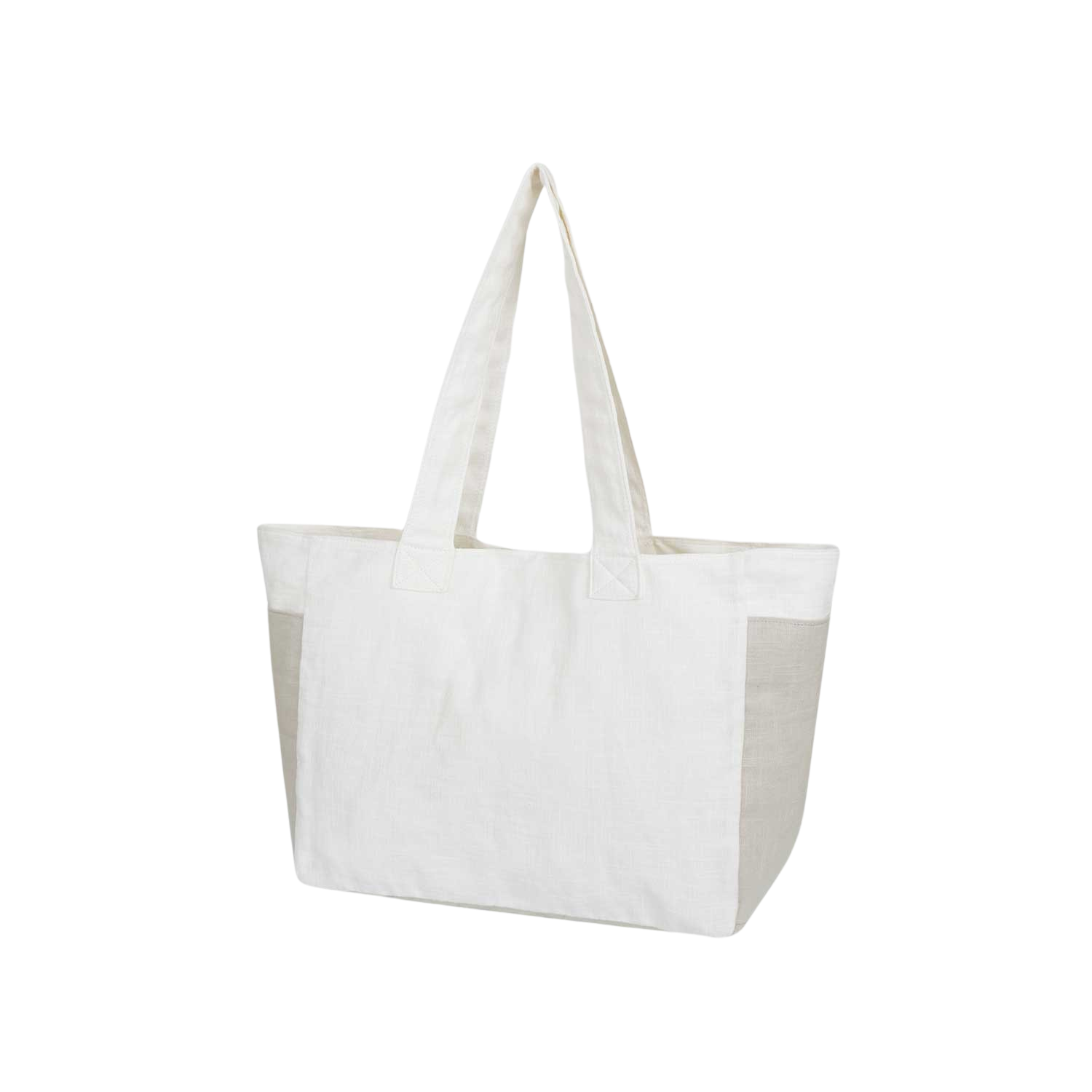 사파리스팟 4P 리넨 토트 백 아이보리(Safarispot 4P Linen Tote Bag Ivory) - 2