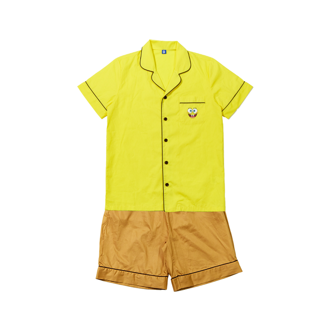 댄꼼마 x 스폰지밥 반팔 잠옷(DANCOMMA x SpongeBob SquarePants Short Sleeve Pajama Set) - 1
