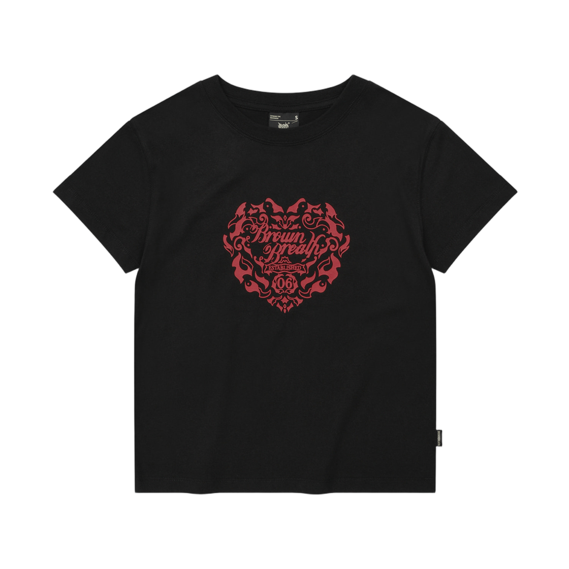 BLMWSTW05BK (W) Brownbreath BB Emblem T-Shirt Black