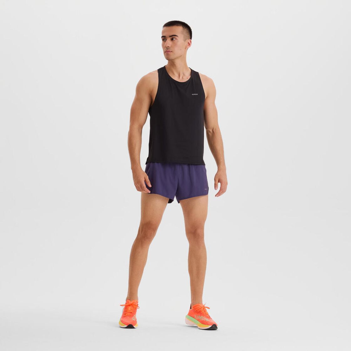 데카트론 남성 러닝 경량 싱글렛 900 울트라라이트 블랙(DECATHLON Men's Running Lightweight Singlet 900 Ultralight Black) - 4