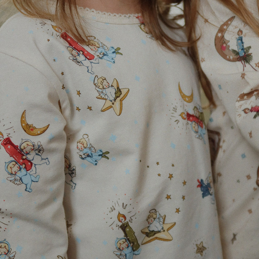 콩제슬래드 베이직 블라우스 팬츠 세트 루시아(Konges Sløjd Basic Blouse Pants Set Gots Lucia) - 3