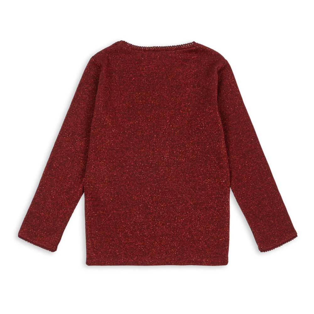 콩제슬래드 롤리 블라우스 레드(Konges Sløjd Roli Blouse Red Dahlia) - 2
