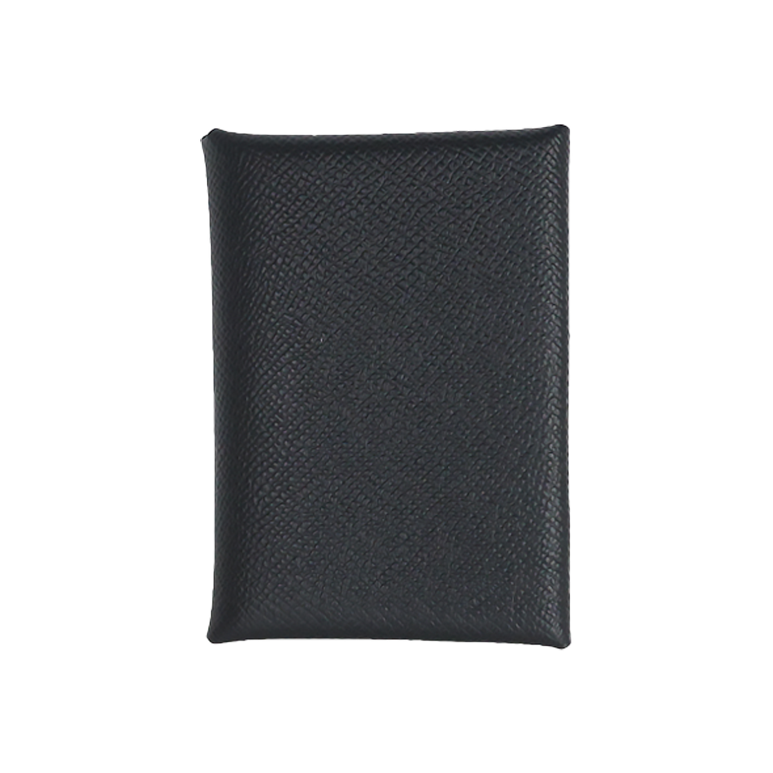 ITOGWU7T33AD Hermes Calvi Duo Card Holder Noir H083035CK89