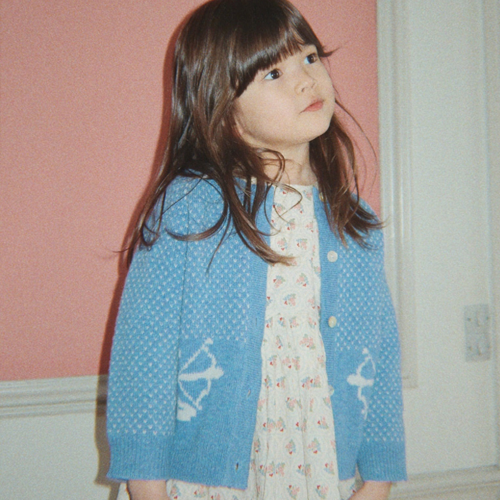 콩제슬래드 벨로우 니트 가디건 엔젤(Konges Sløjd Belou Knit Cardigan Angel) - 3