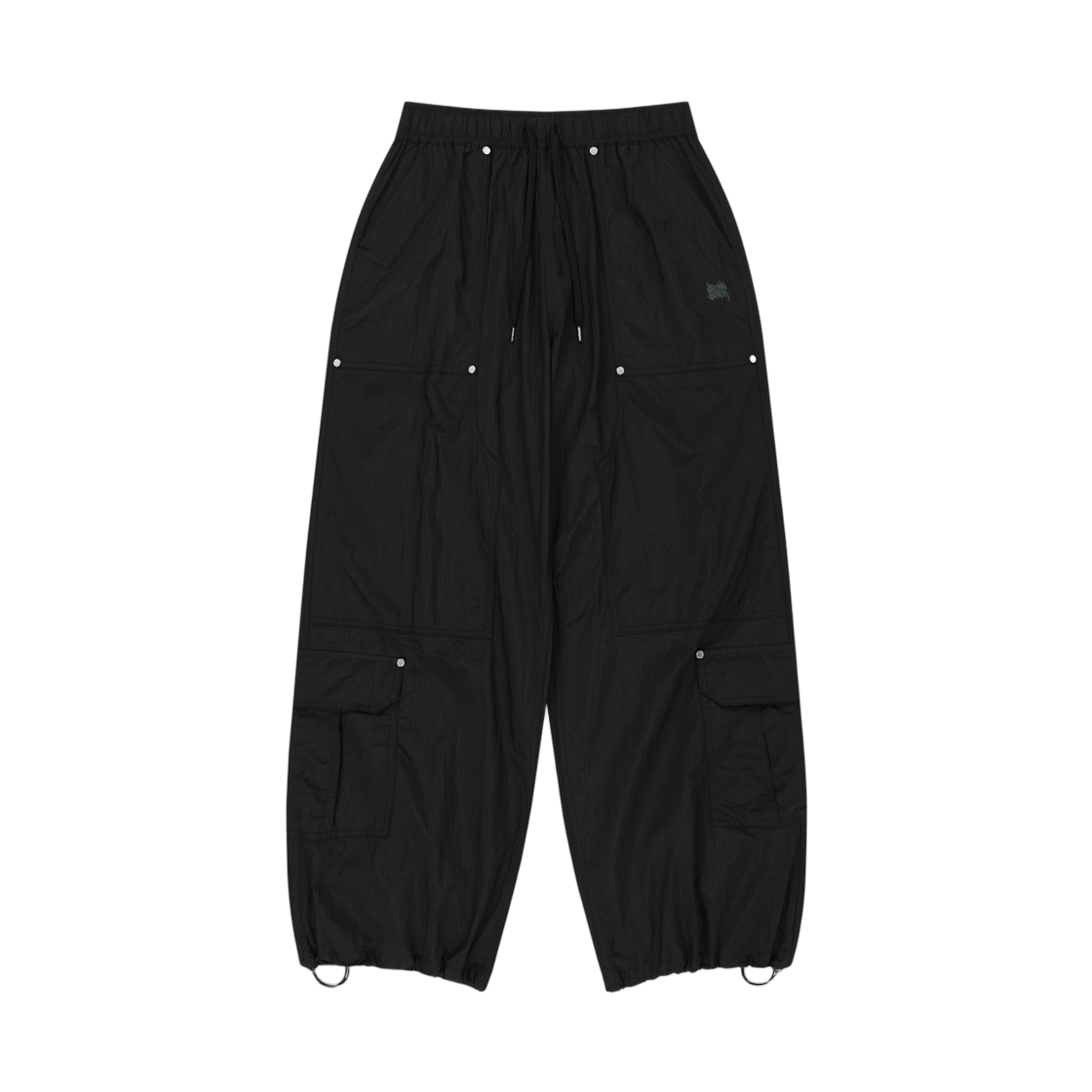 BLMMPL001BK Brownbreath Tag Double Knee Nylon Pants Black
