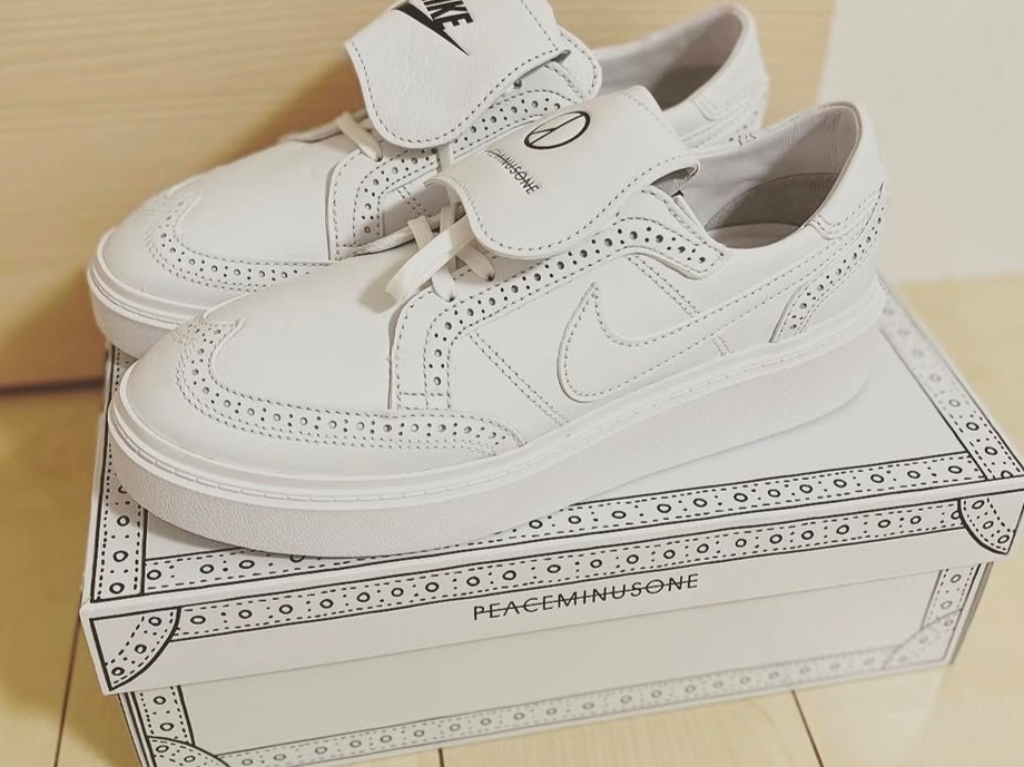 Nike x Peaceminusone Kwondo1 White 착용 스타일
