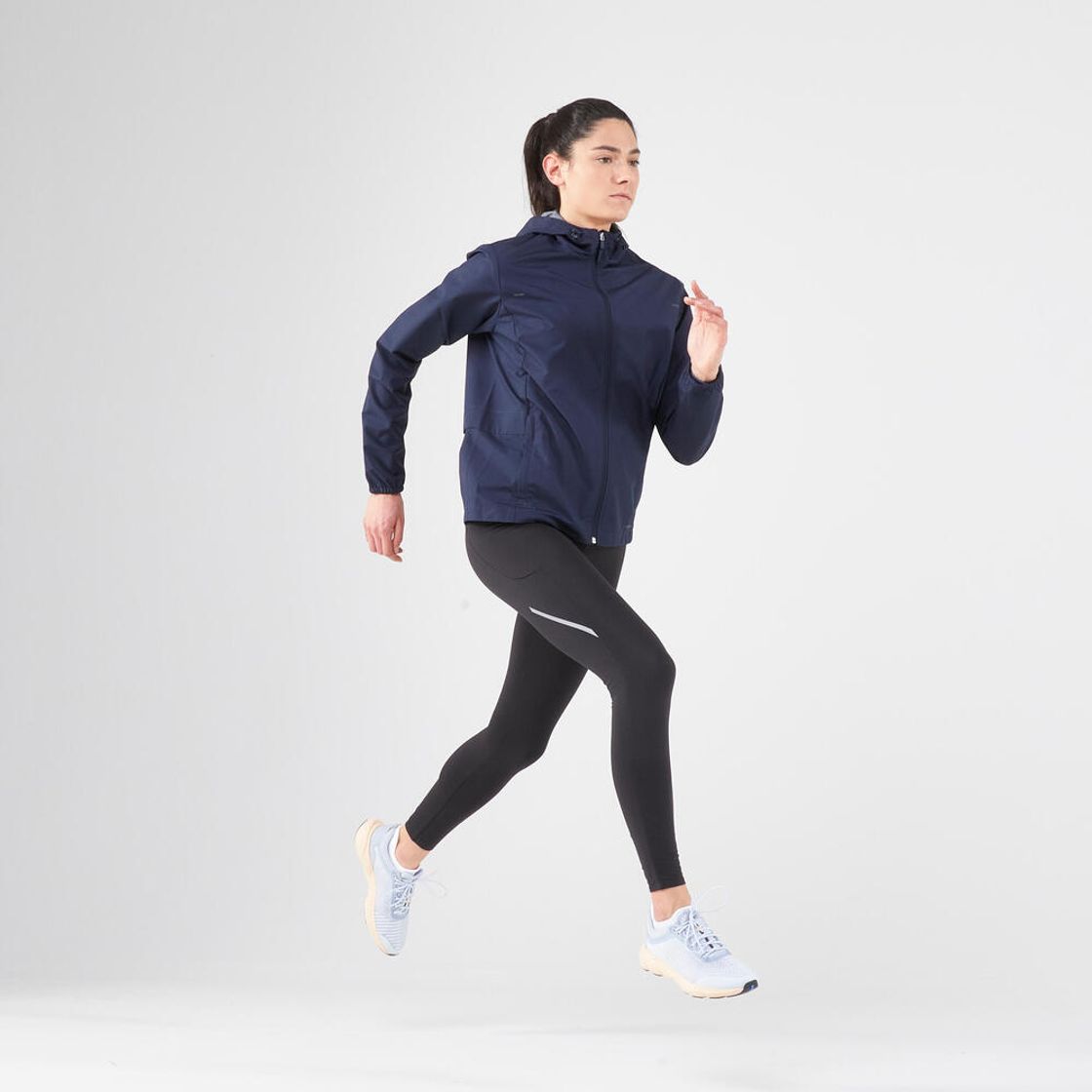 데카트론 여성 러닝 방수 재킷 런 레인 100 아스팔트 블루(DECATHLON Women’s Running Waterproof Jacket Run Rain 100 Asphalt Blue) - 6