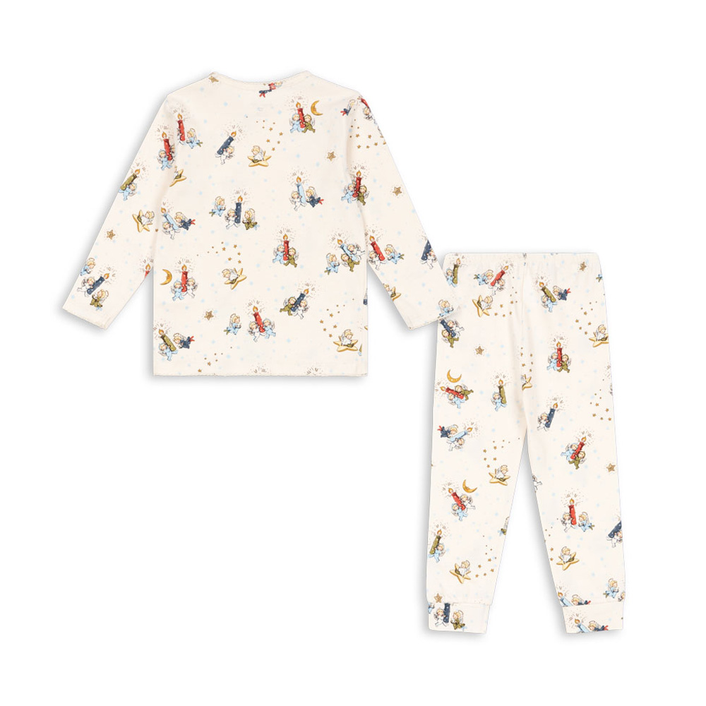 콩제슬래드 베이직 블라우스 팬츠 세트 루시아(Konges Sløjd Basic Blouse Pants Set Gots Lucia) - 2